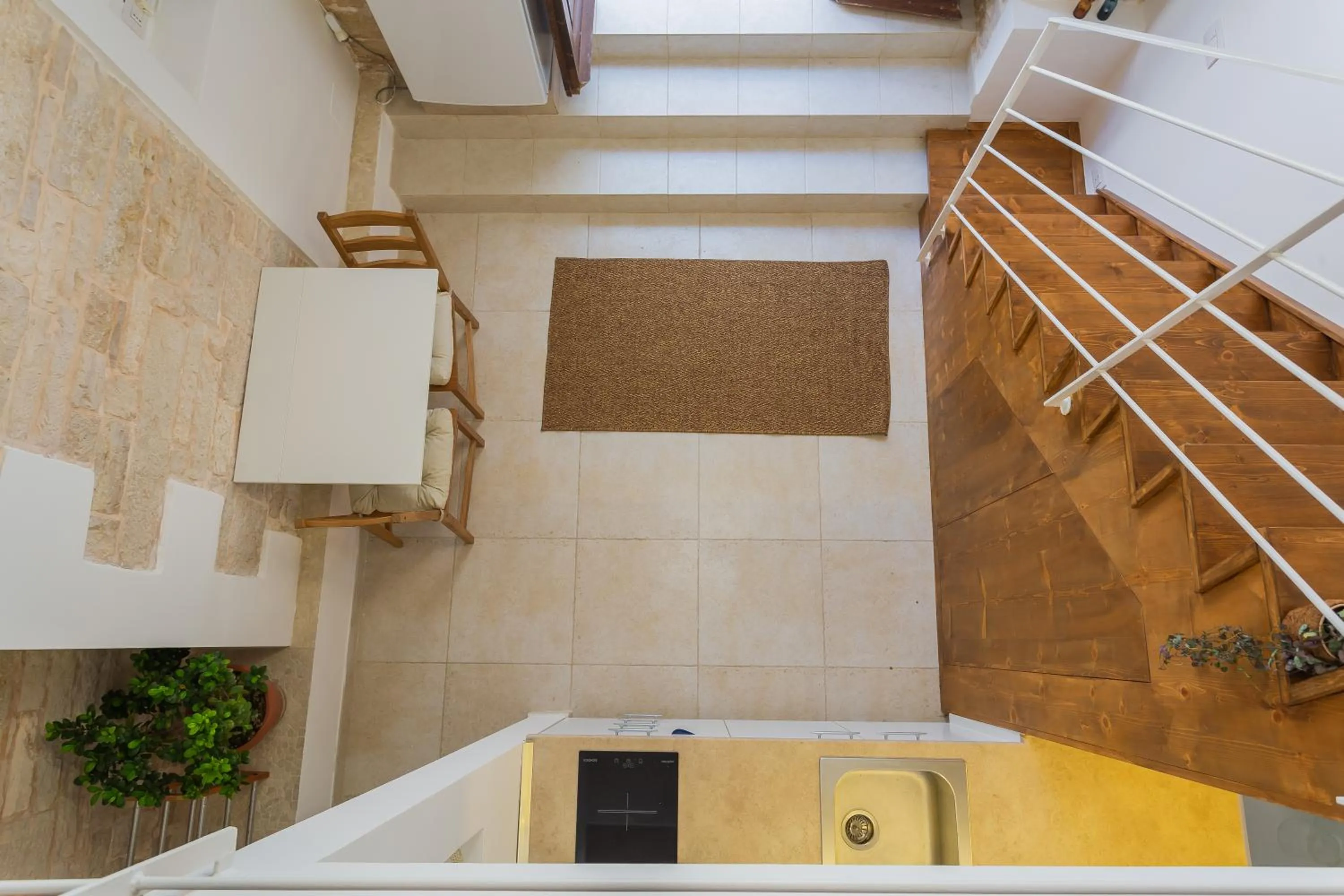 Seating area in Santaló B&B