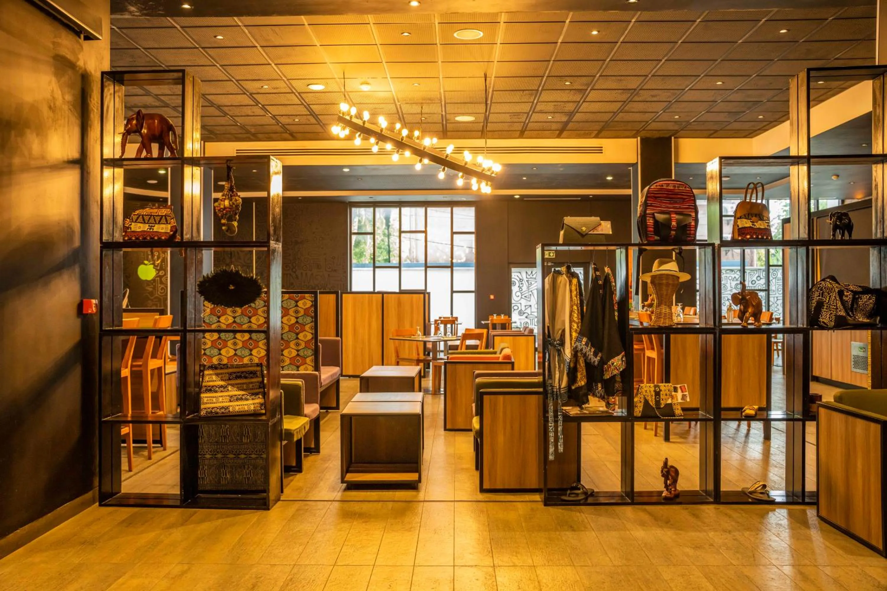 Lobby or reception in ONOMO Hotel Douala