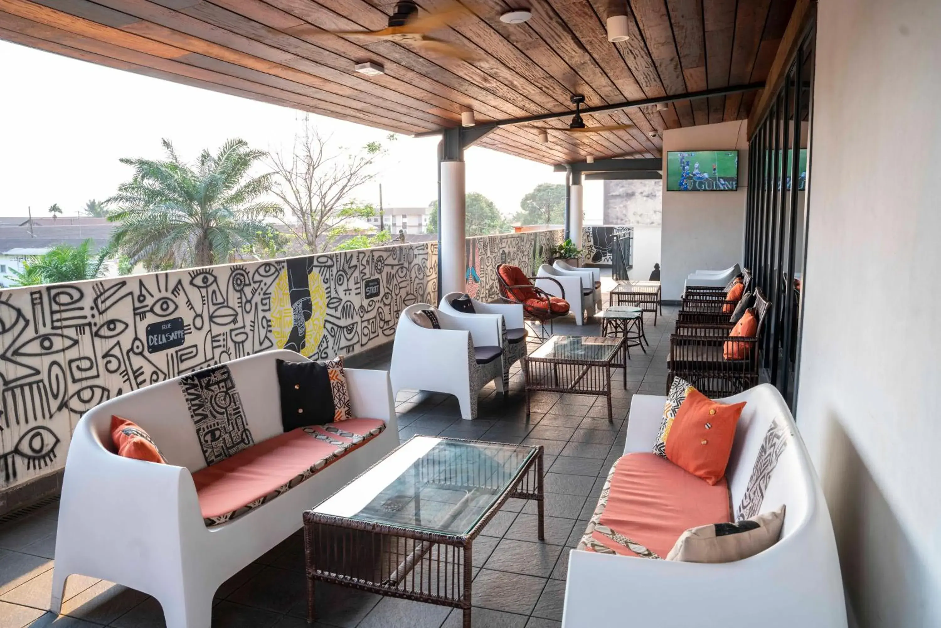 Swimming pool in ONOMO Hotel Douala Swimming pool in ONOMO Hotel Douala