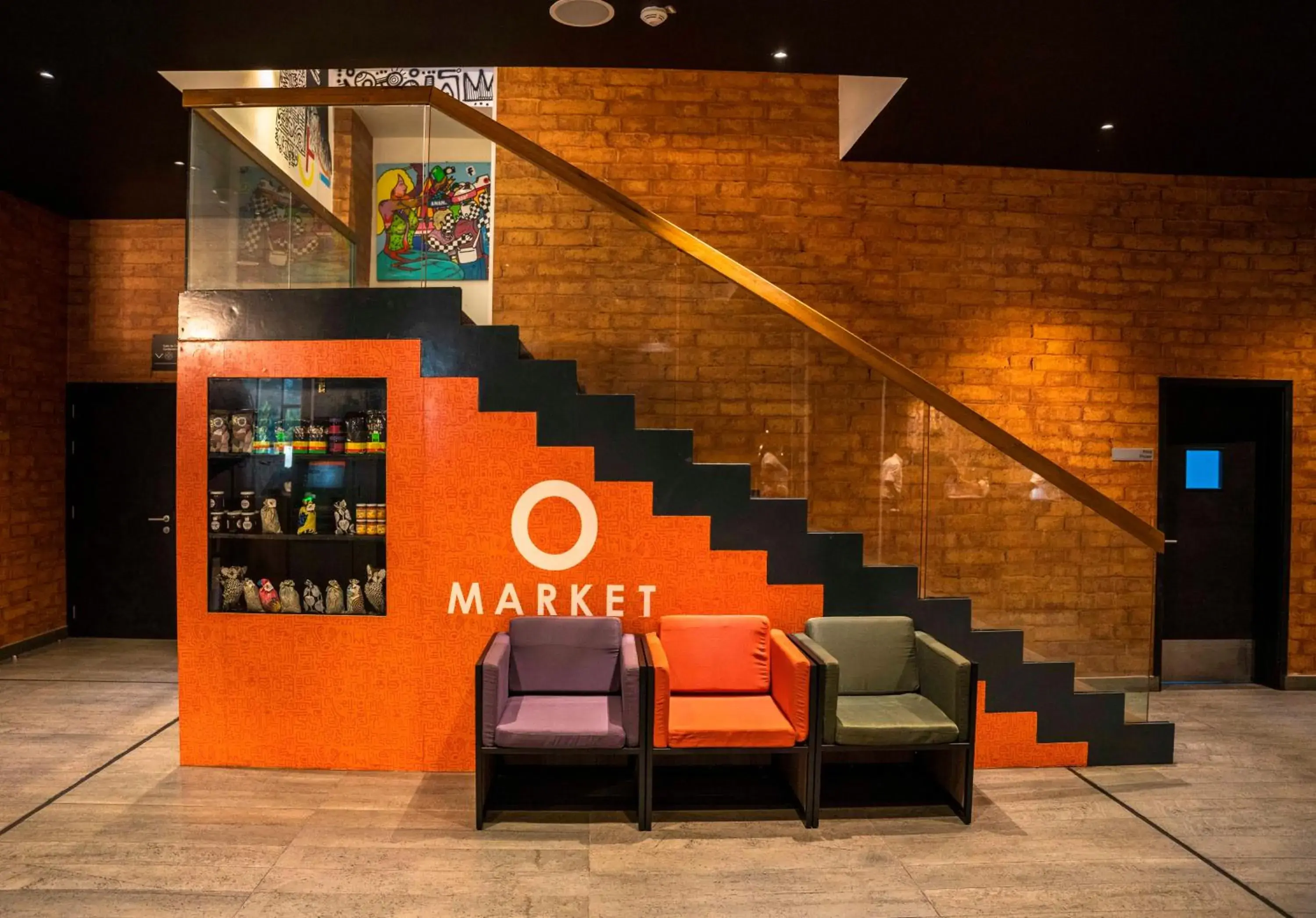 Lobby or reception in ONOMO Hotel Douala Lobby or reception in ONOMO Hotel Douala