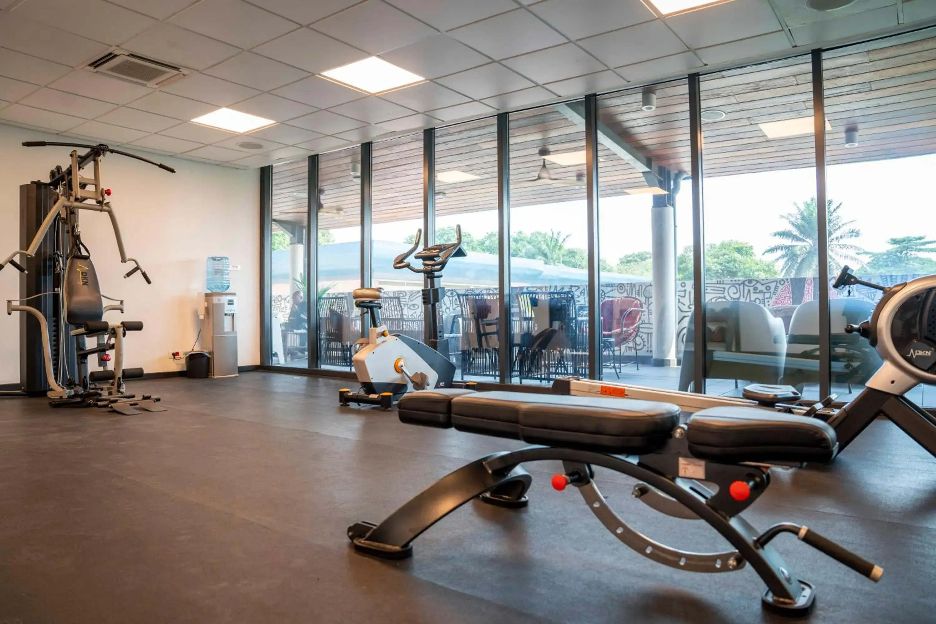 Fitness centre/facilities in ONOMO Hotel Douala Fitness centre/facilities in ONOMO Hotel Douala