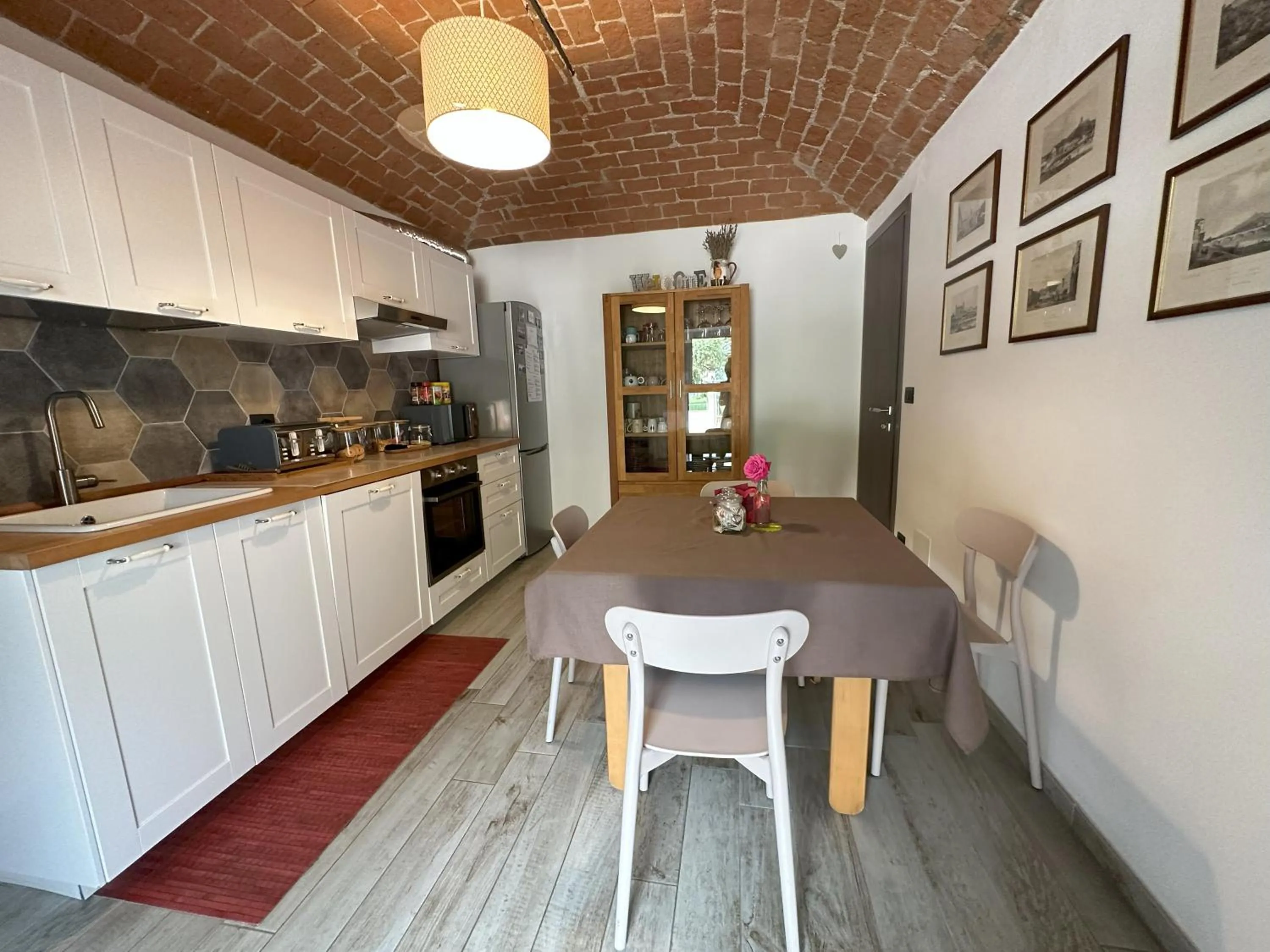 Kitchen or kitchenette in Cascina Cortese