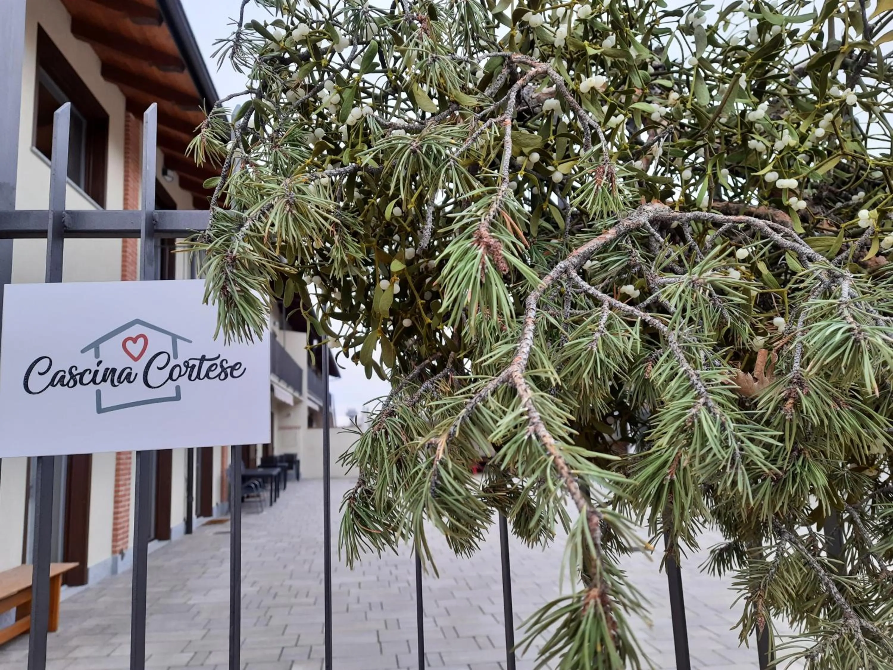Facade/entrance in Cascina Cortese