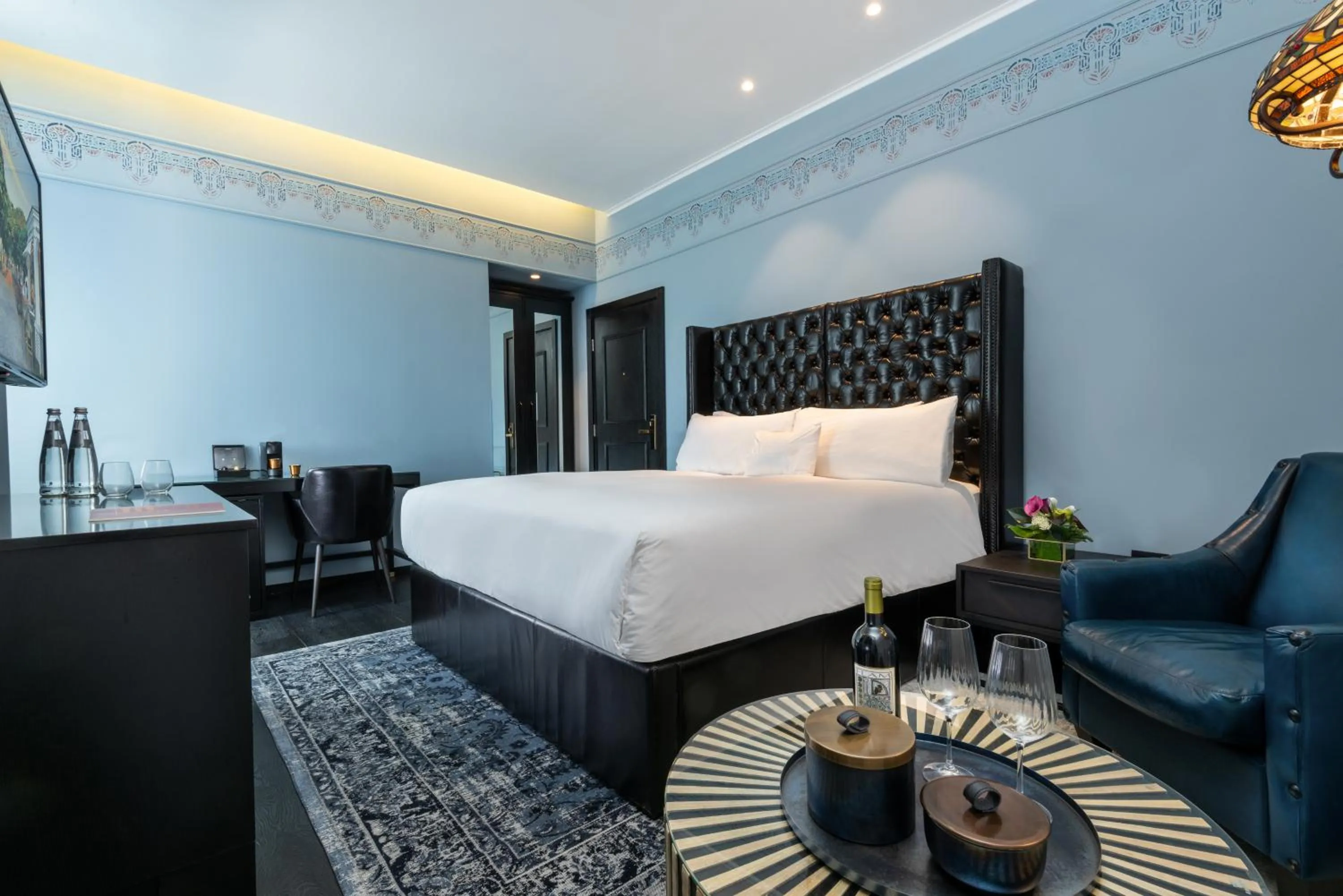 Bedroom, Bed in Bachar House