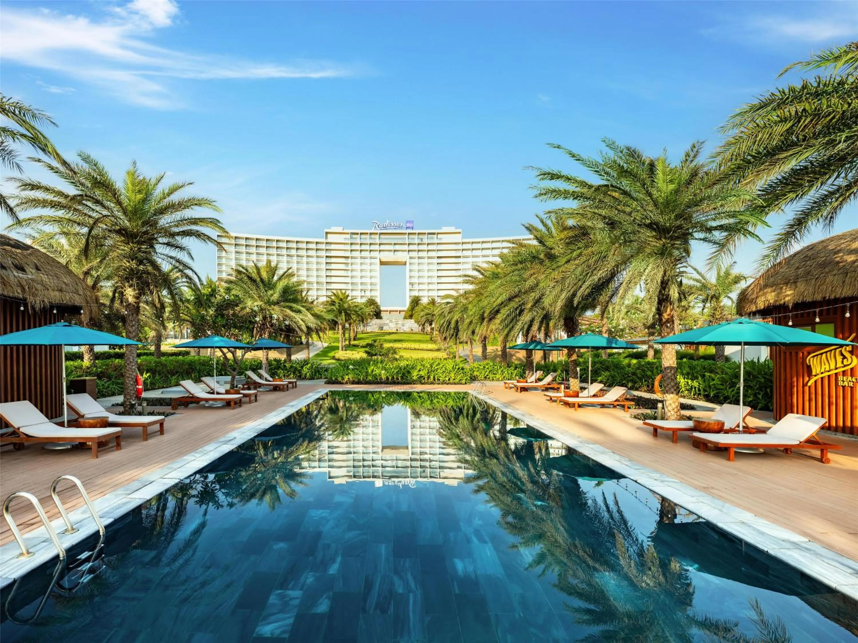 Beach in Radisson Blu Resort Cam Ranh