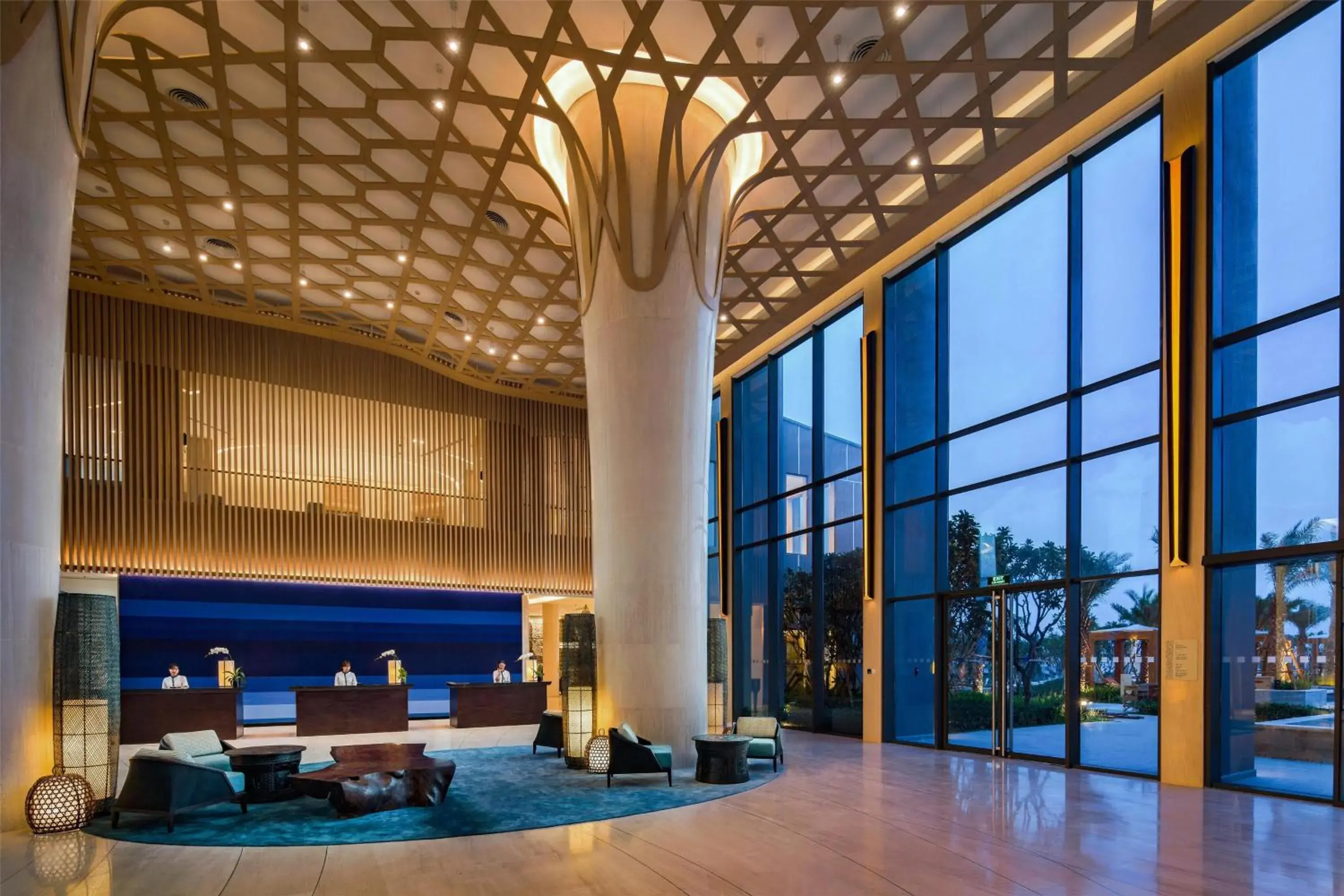 Lobby or reception in Radisson Blu Resort Cam Ranh Lobby or reception in Radisson Blu Resort Cam Ranh