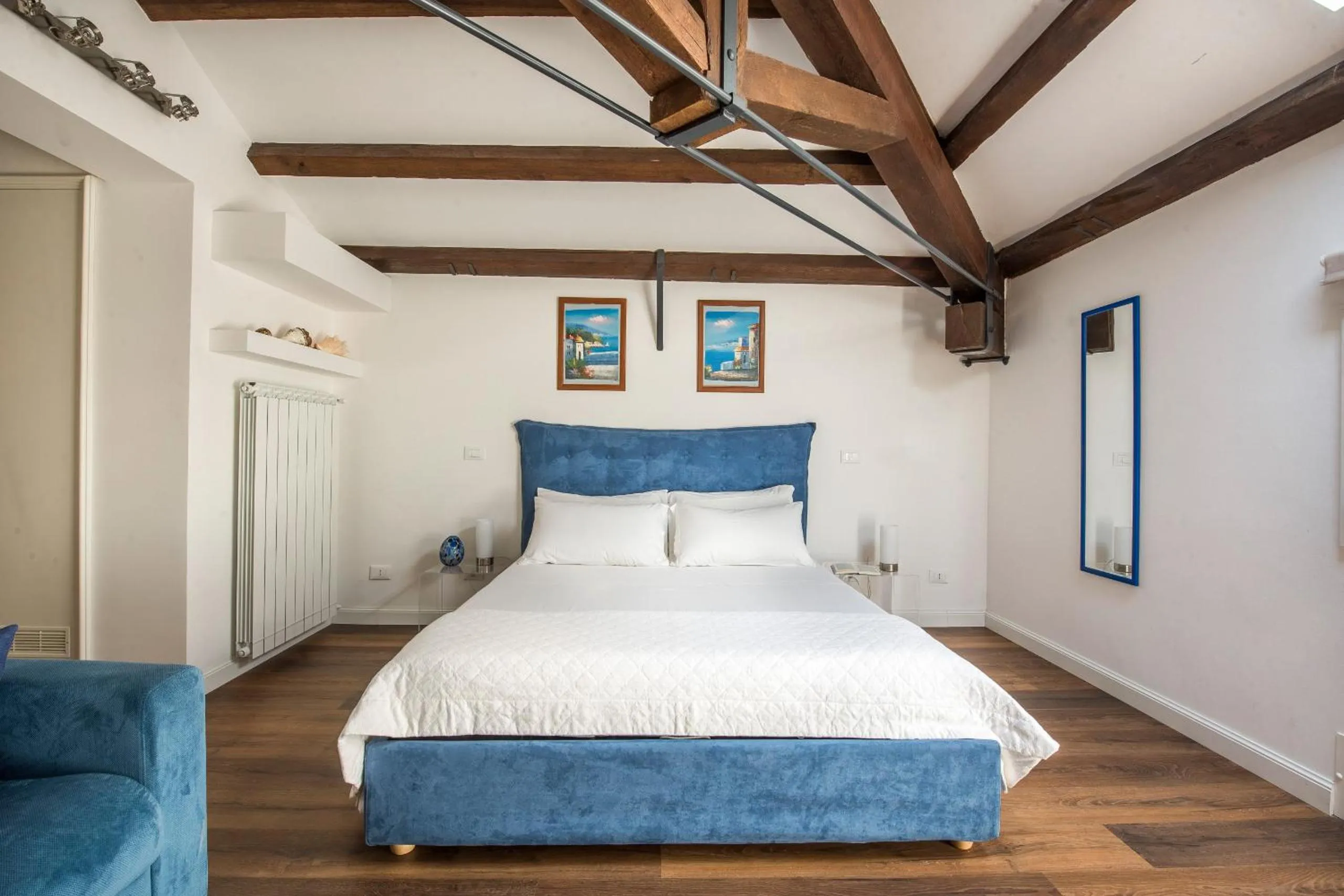 Bedroom, Bed in B&B Villa Liberty sul mare