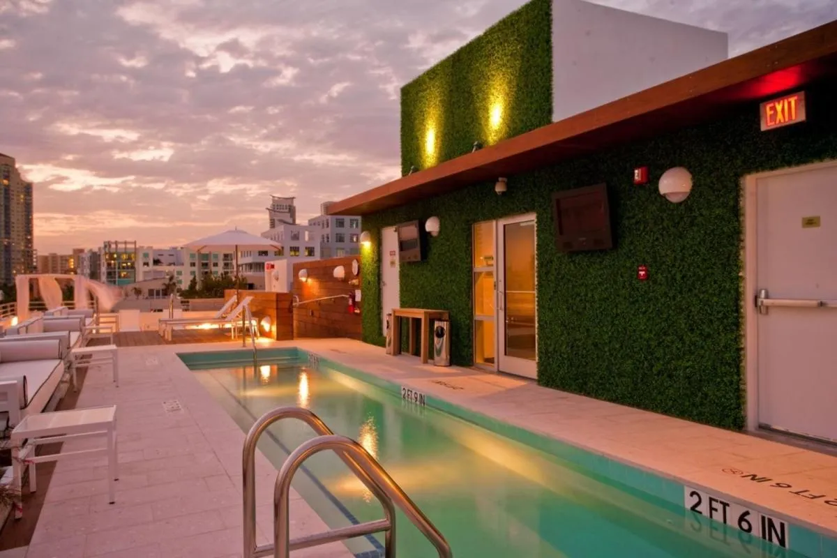 Patio in Prime Hotel Miami