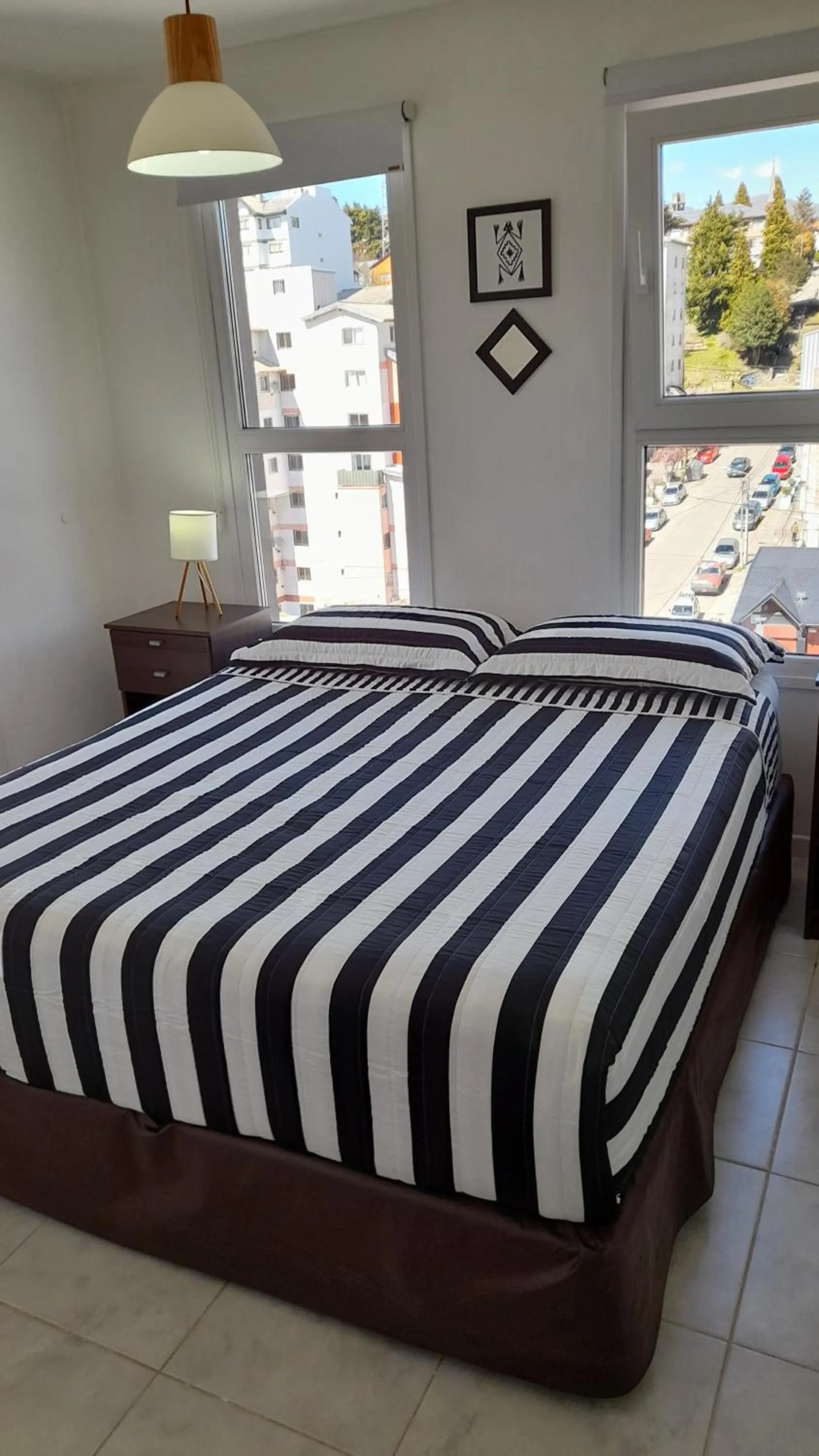 Bed in Bariloche Apartment