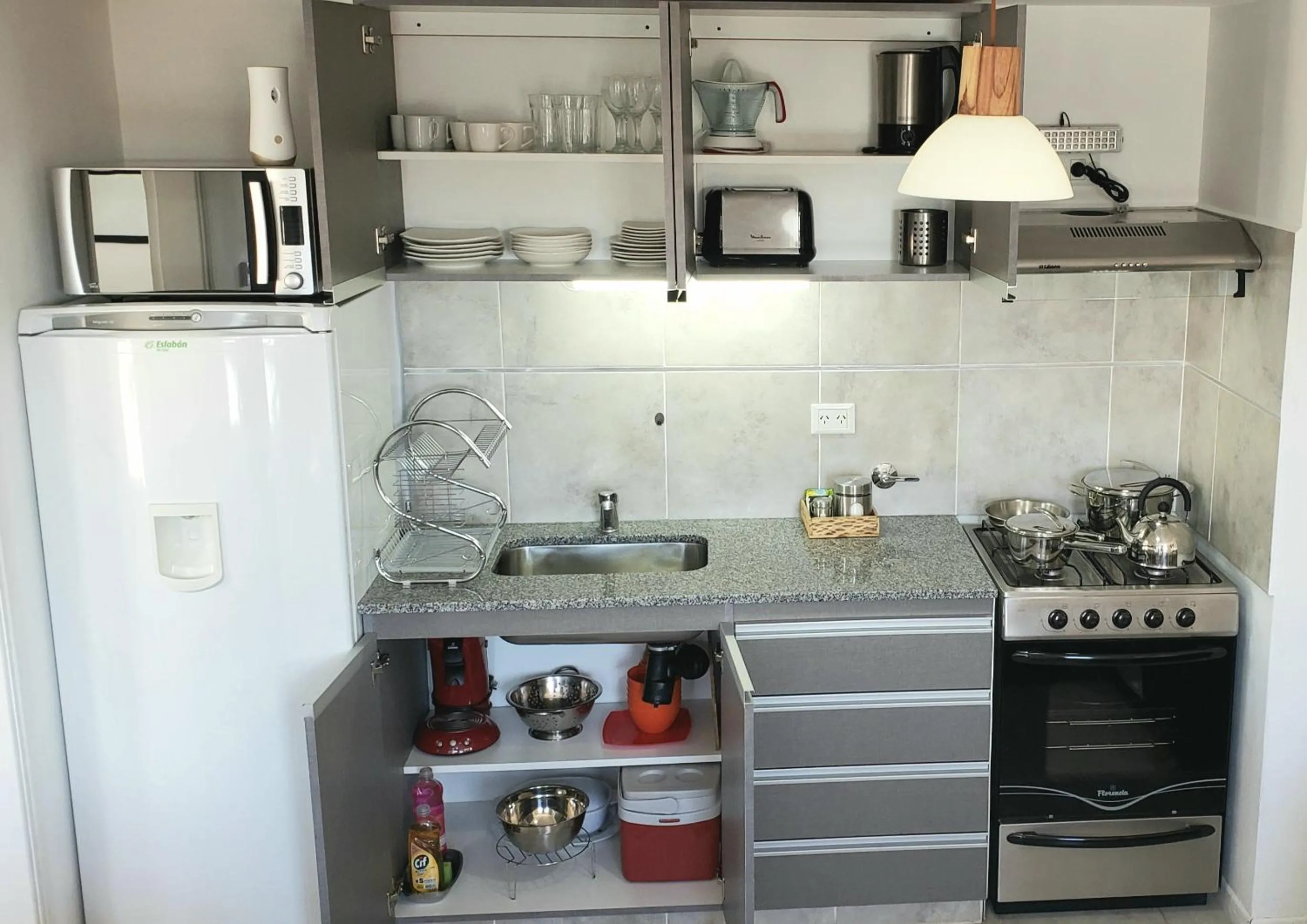 Kitchen or kitchenette in Bariloche Apartment