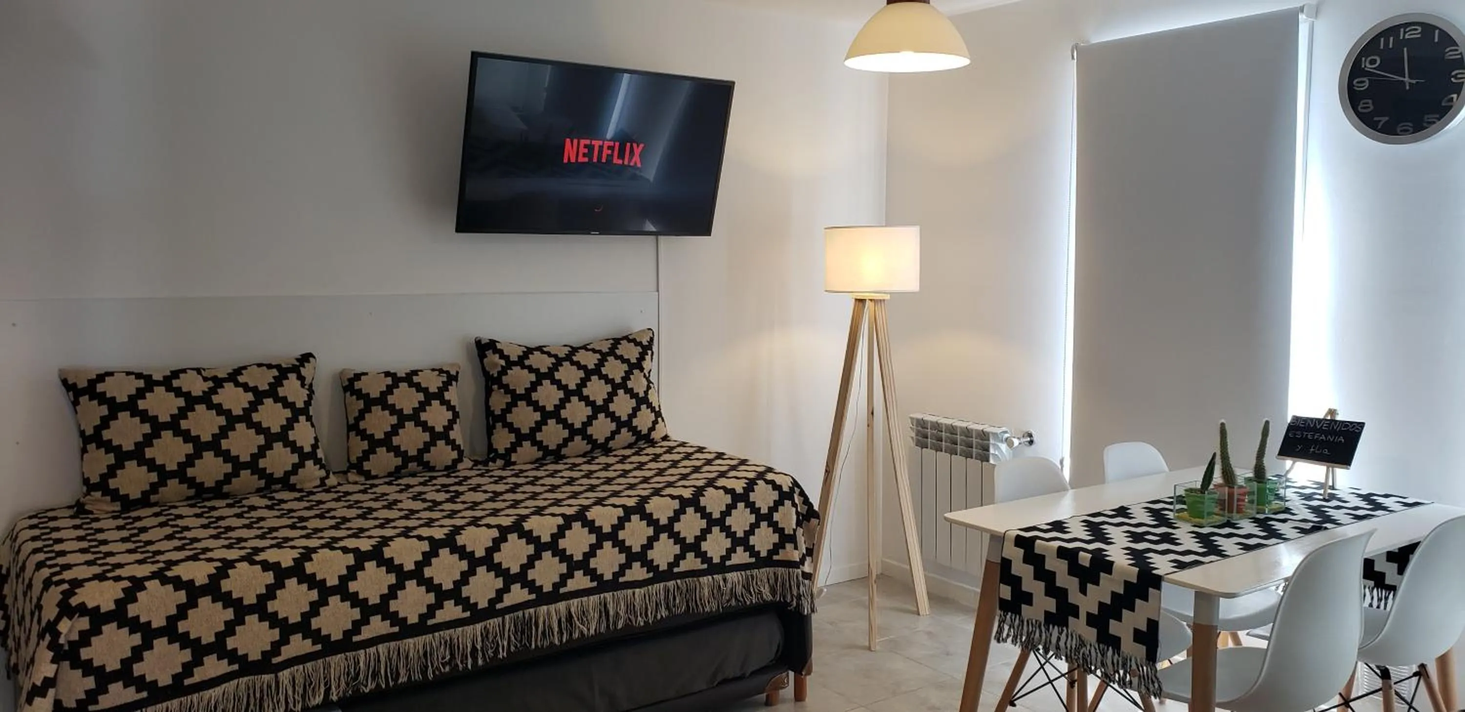 TV and multimedia, Bed in Bariloche Apartment