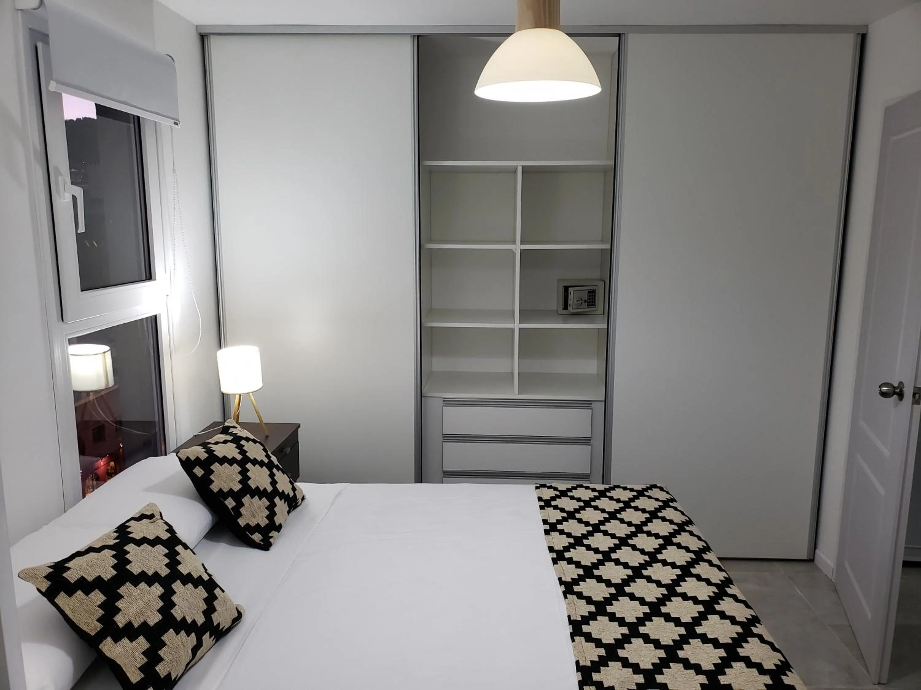Bed in Bariloche Apartment