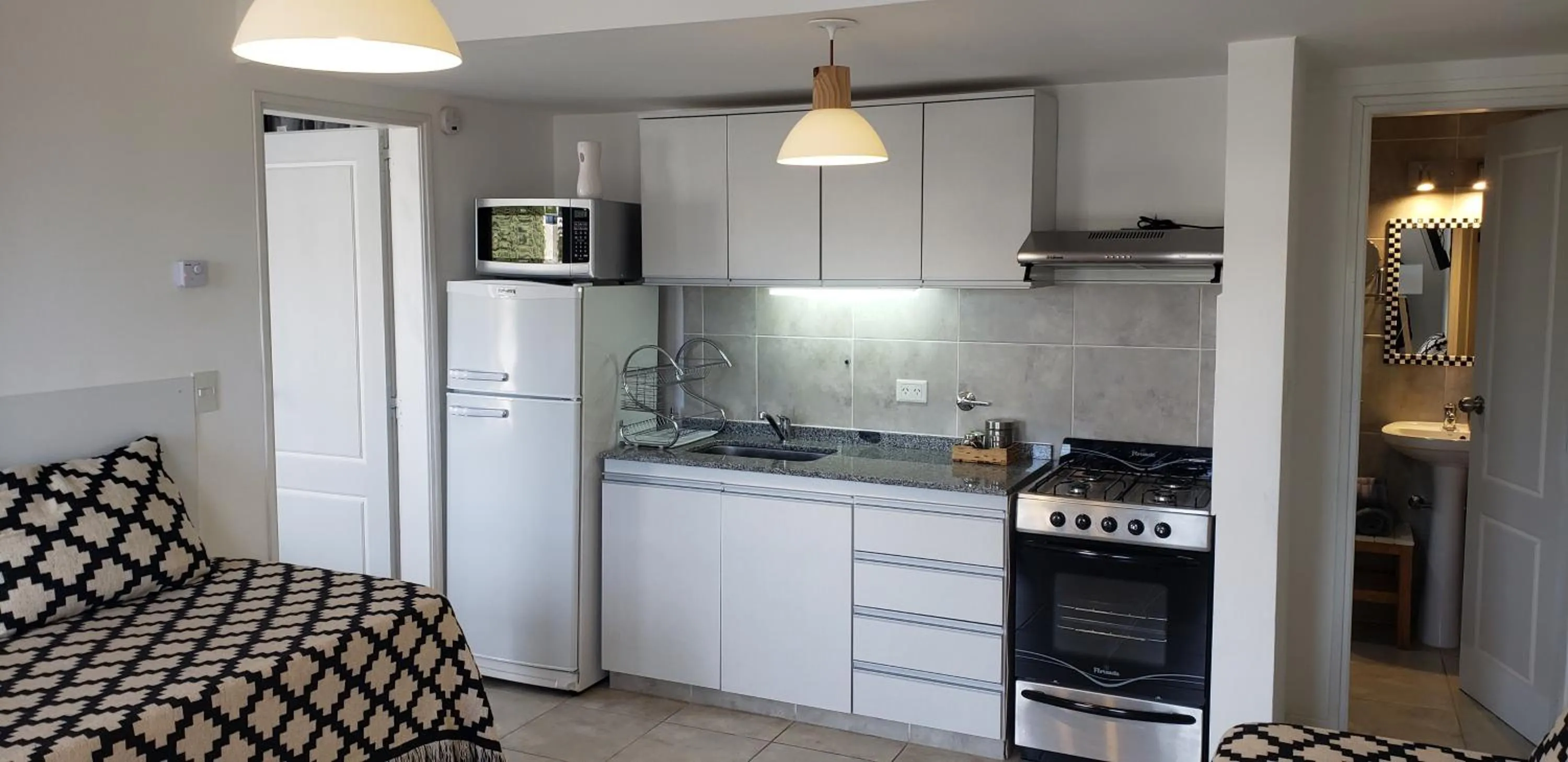 Kitchen or kitchenette in Bariloche Apartment
