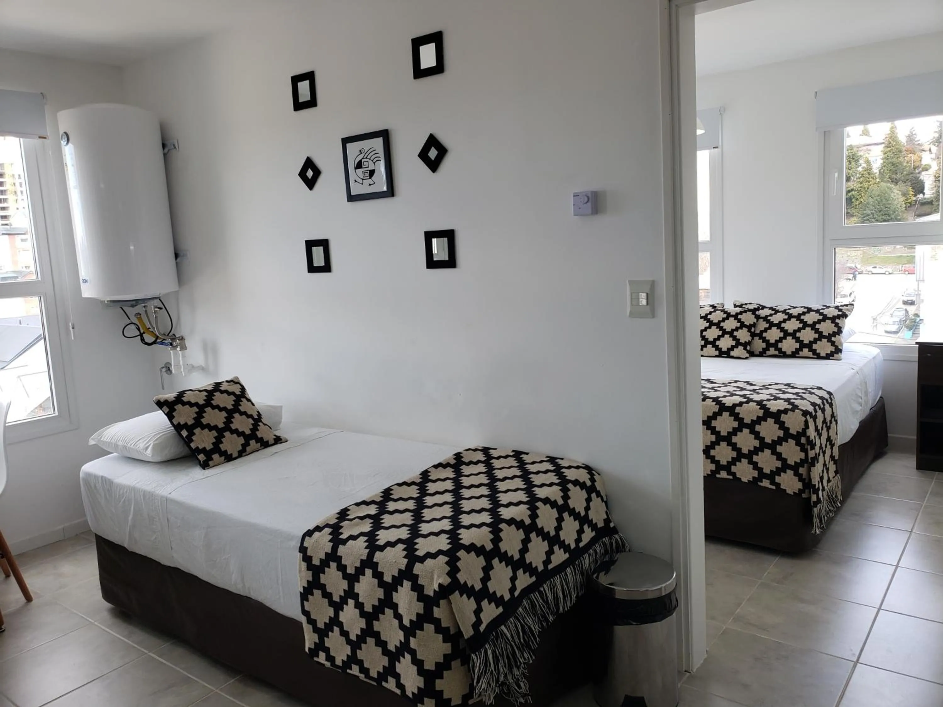 Bed in Bariloche Apartment