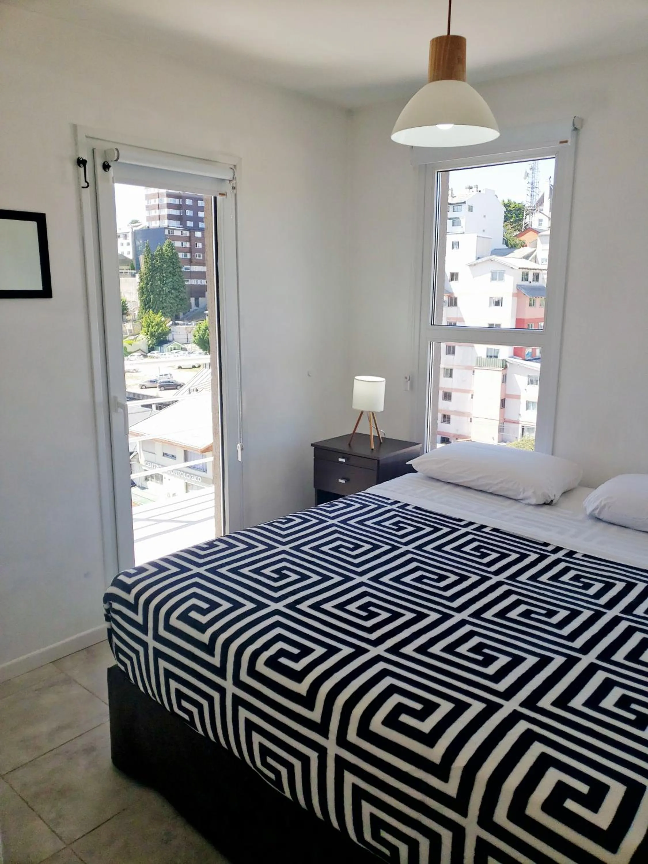Bed in Bariloche Apartment