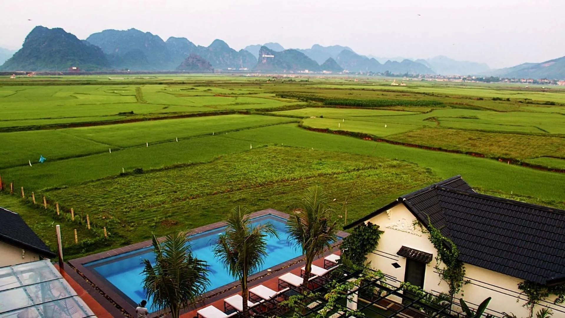 Bird's eye view in Karst Villas Phong Nha