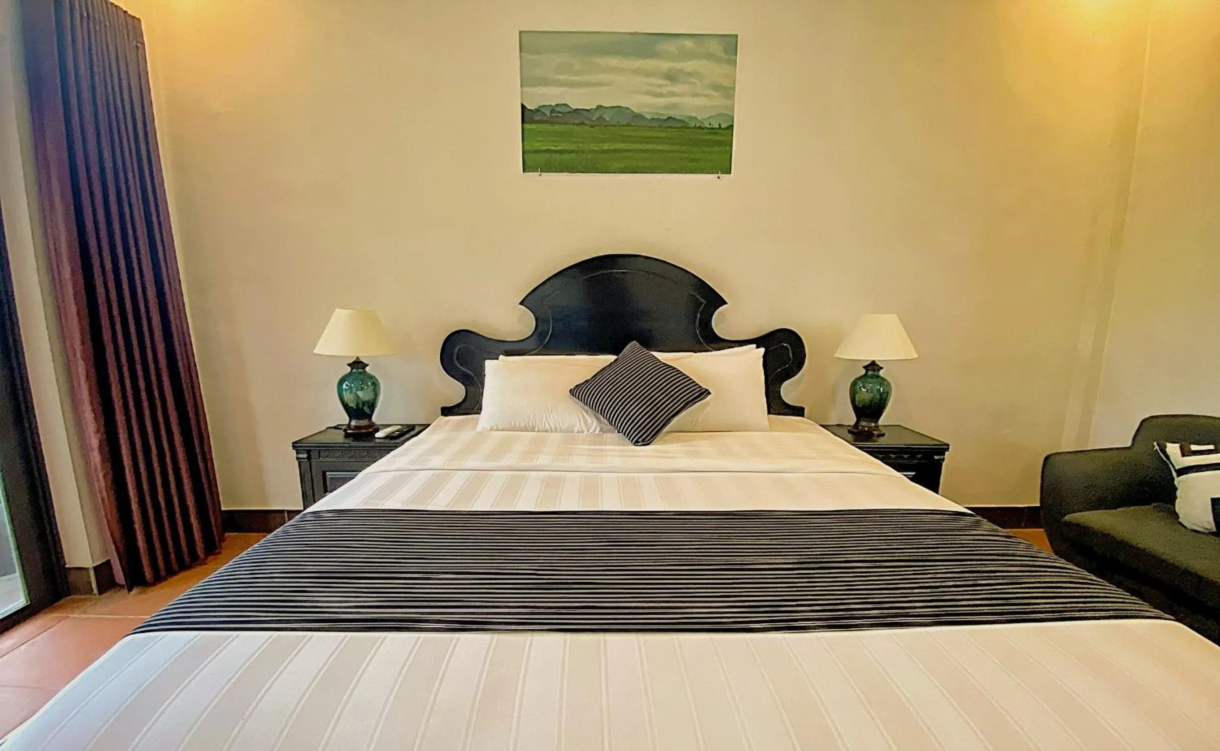 Bed in Karst Villas Phong Nha