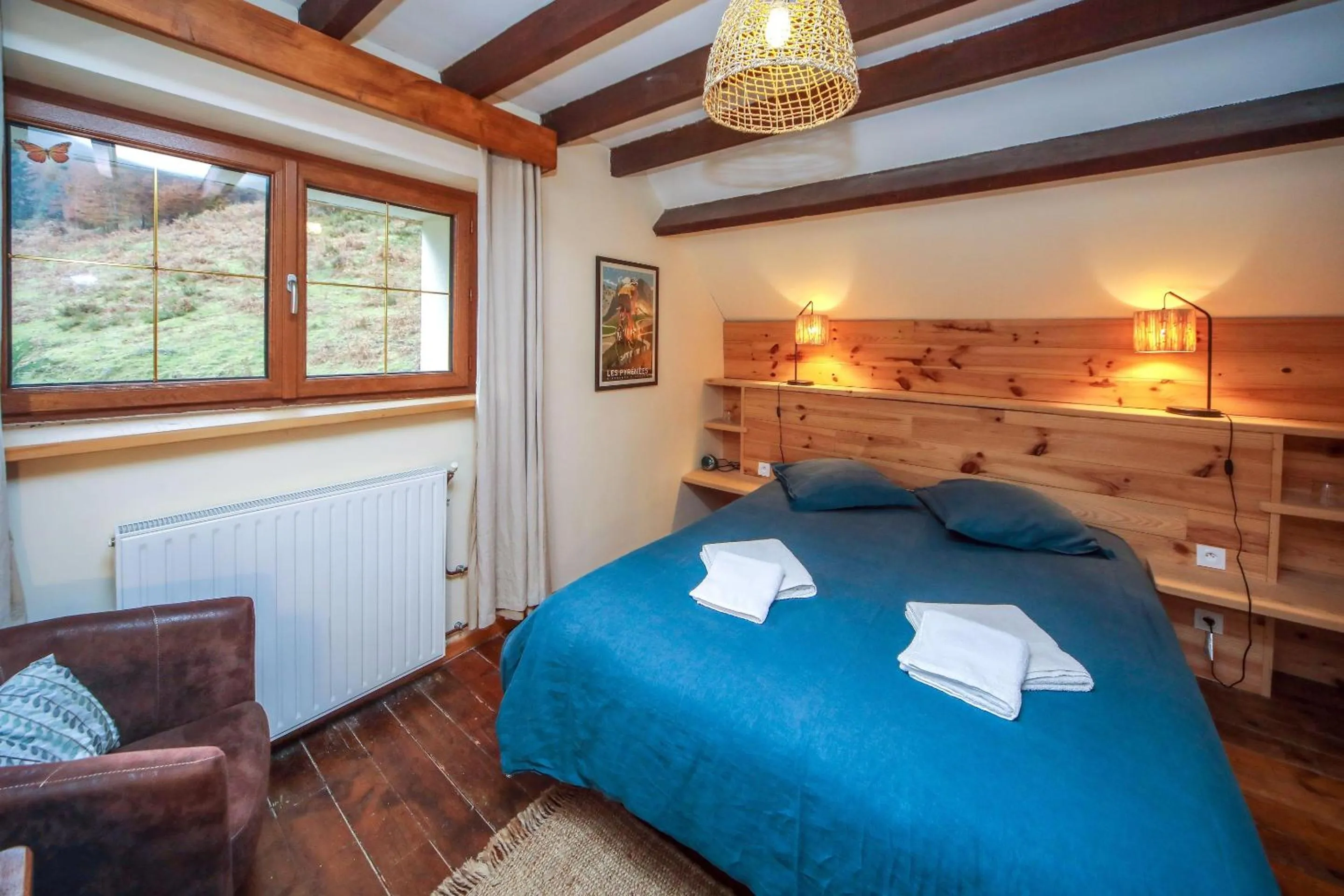 Bedroom, Bed in Ô Chiroulet - Le Refuge de l'Isard