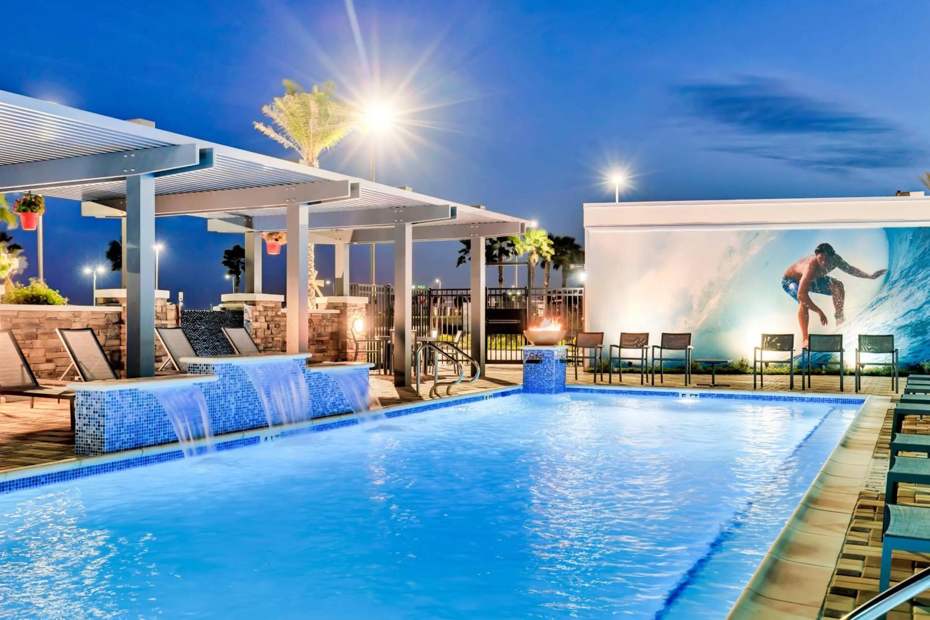 Swimming pool in Residence Inn by Marriott Corpus Christi Downtown