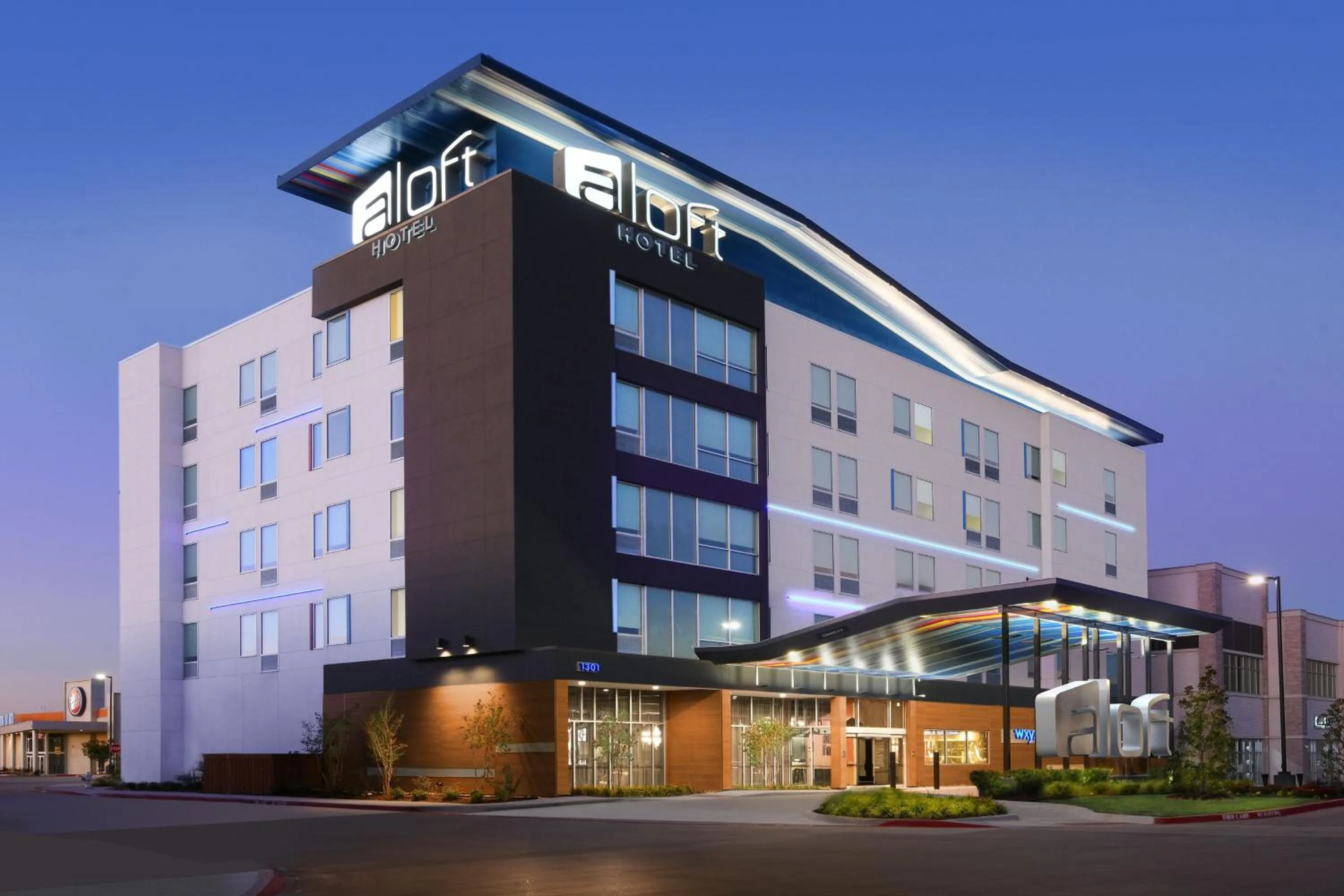 Property building in Aloft Dallas Euless