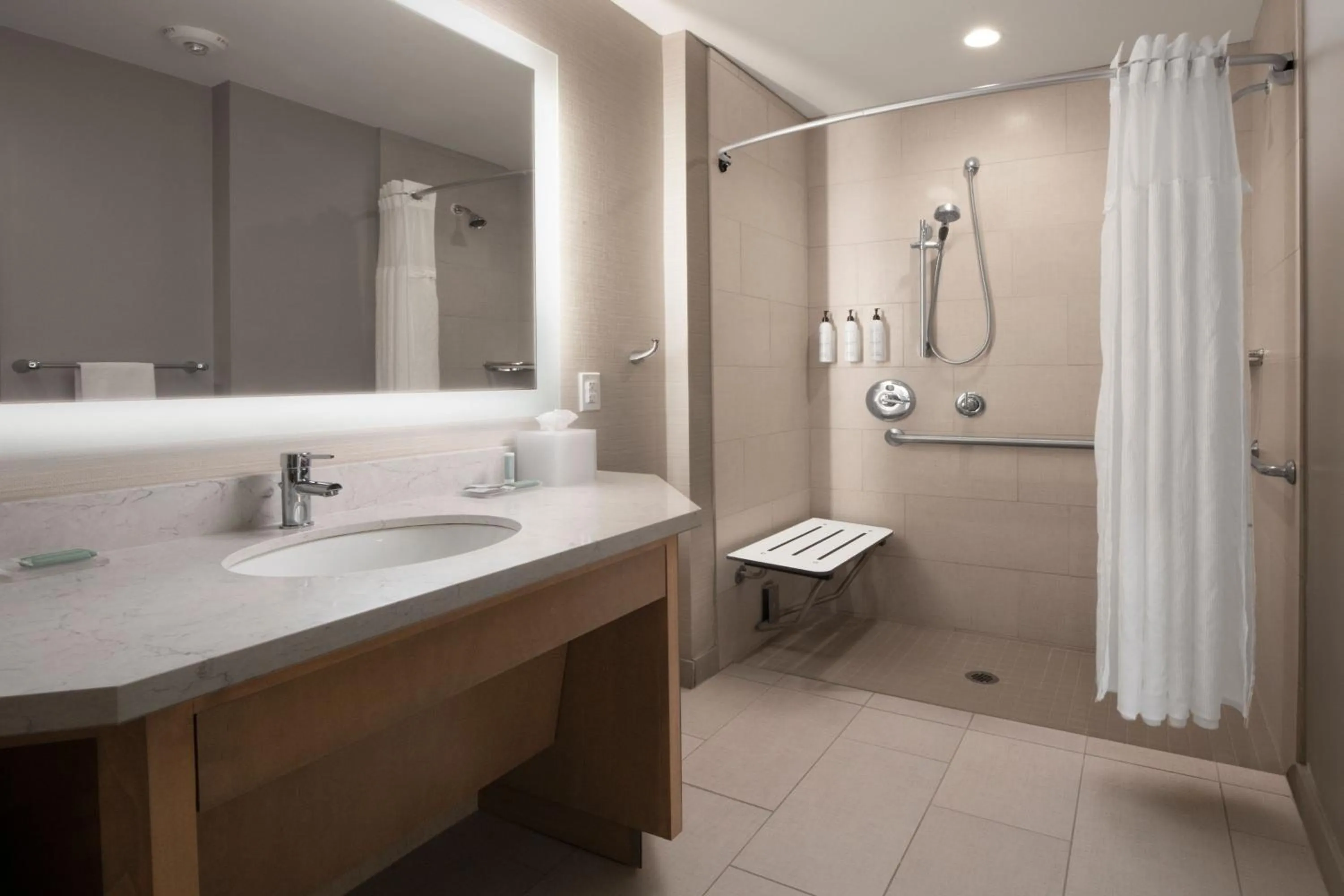 Bathroom in SpringHill Suites by Marriott Fort Worth Historic Stockyards