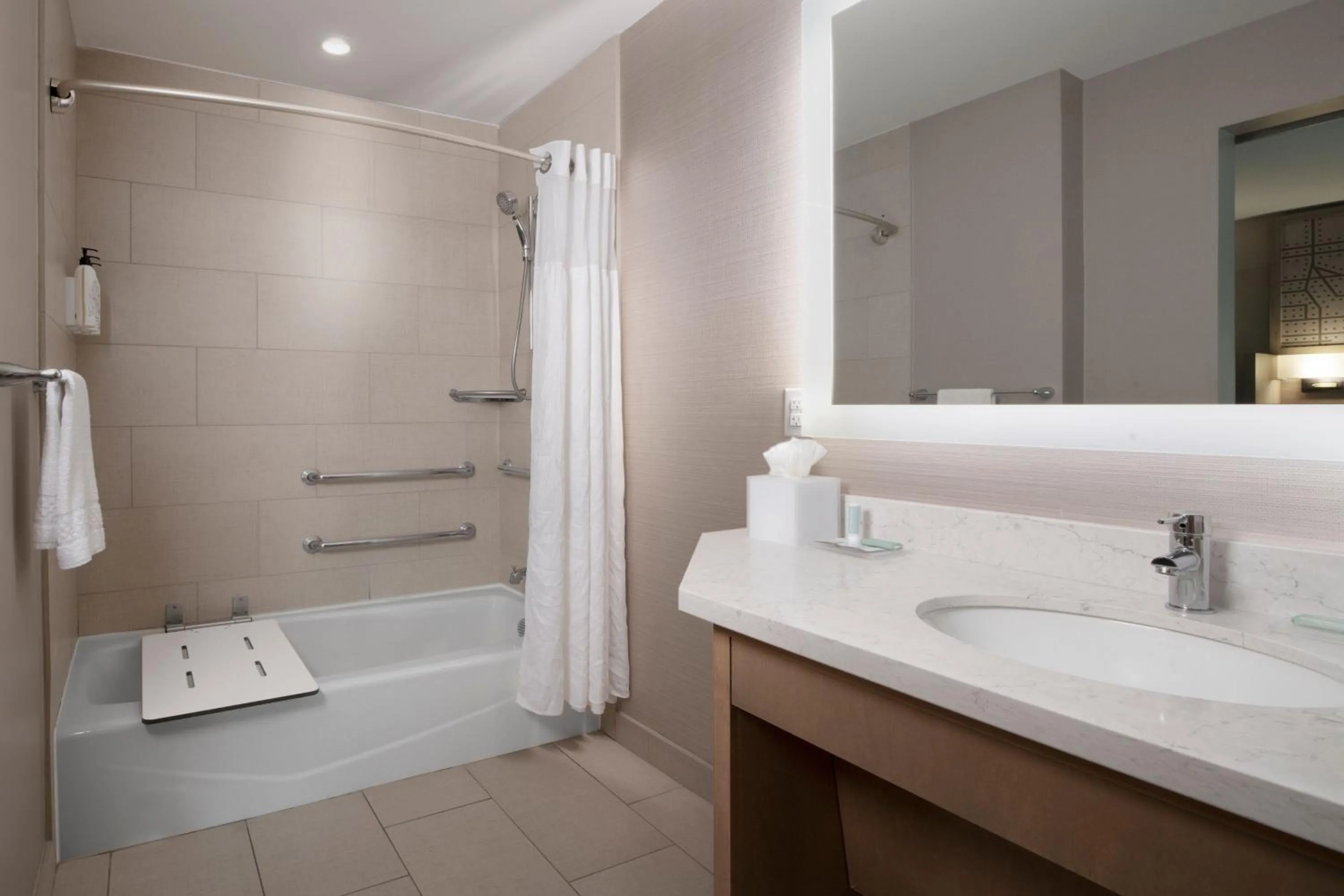 Bathroom in SpringHill Suites by Marriott Fort Worth Historic Stockyards