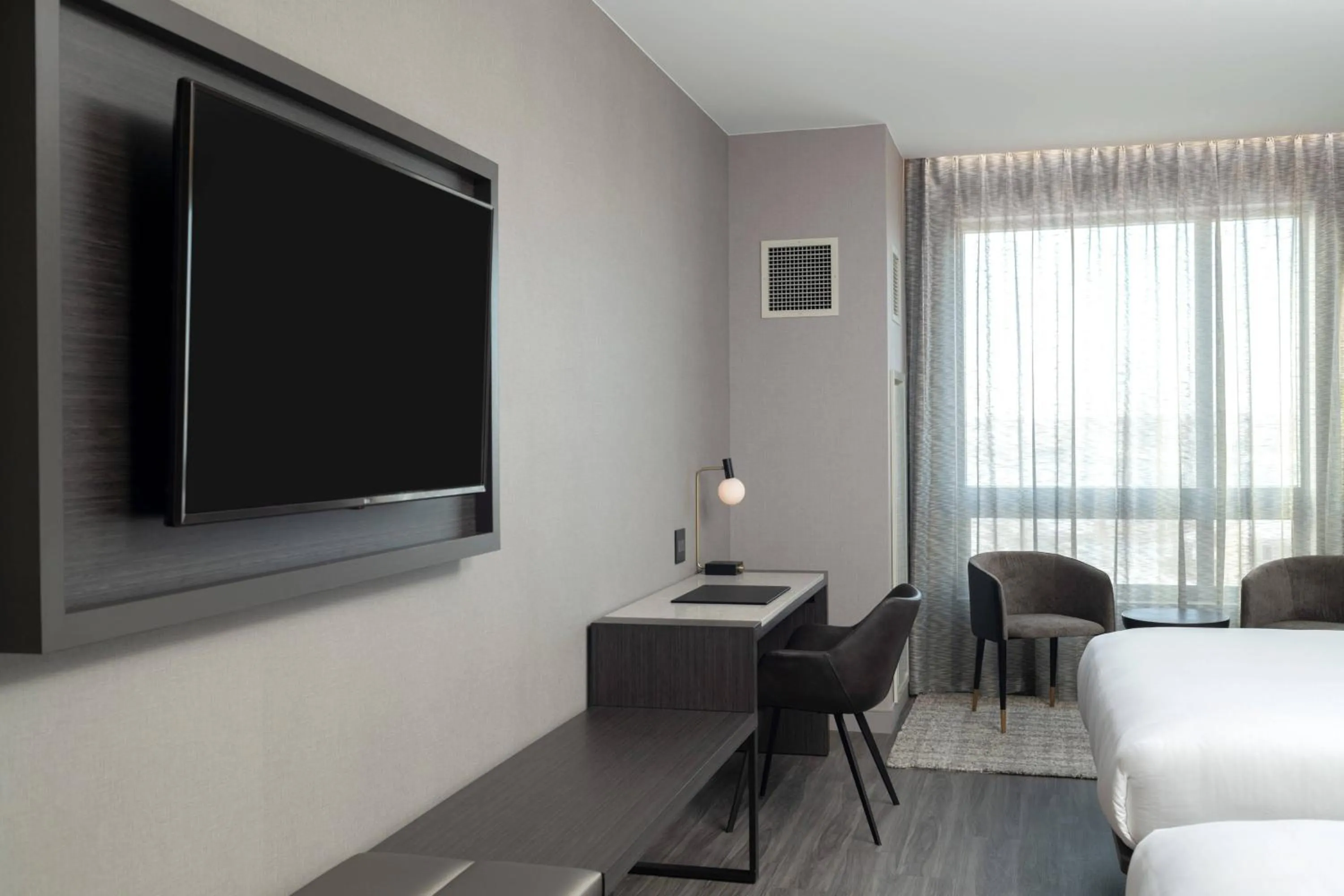 Photo of the whole room, Bed in AC Hotel by Marriott Portsmouth Downtown/Waterfront