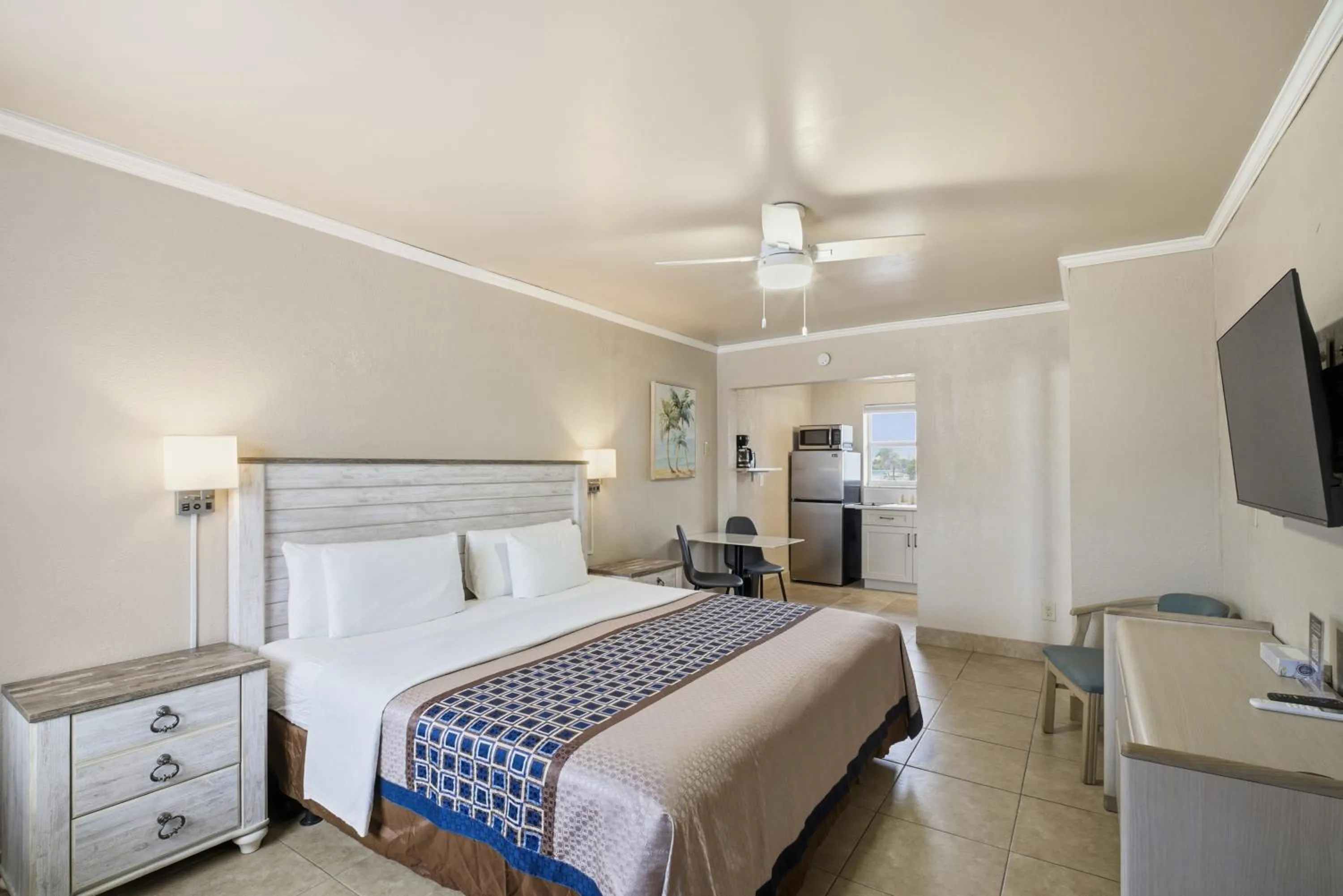 Bed in La Terrace Oceanfront