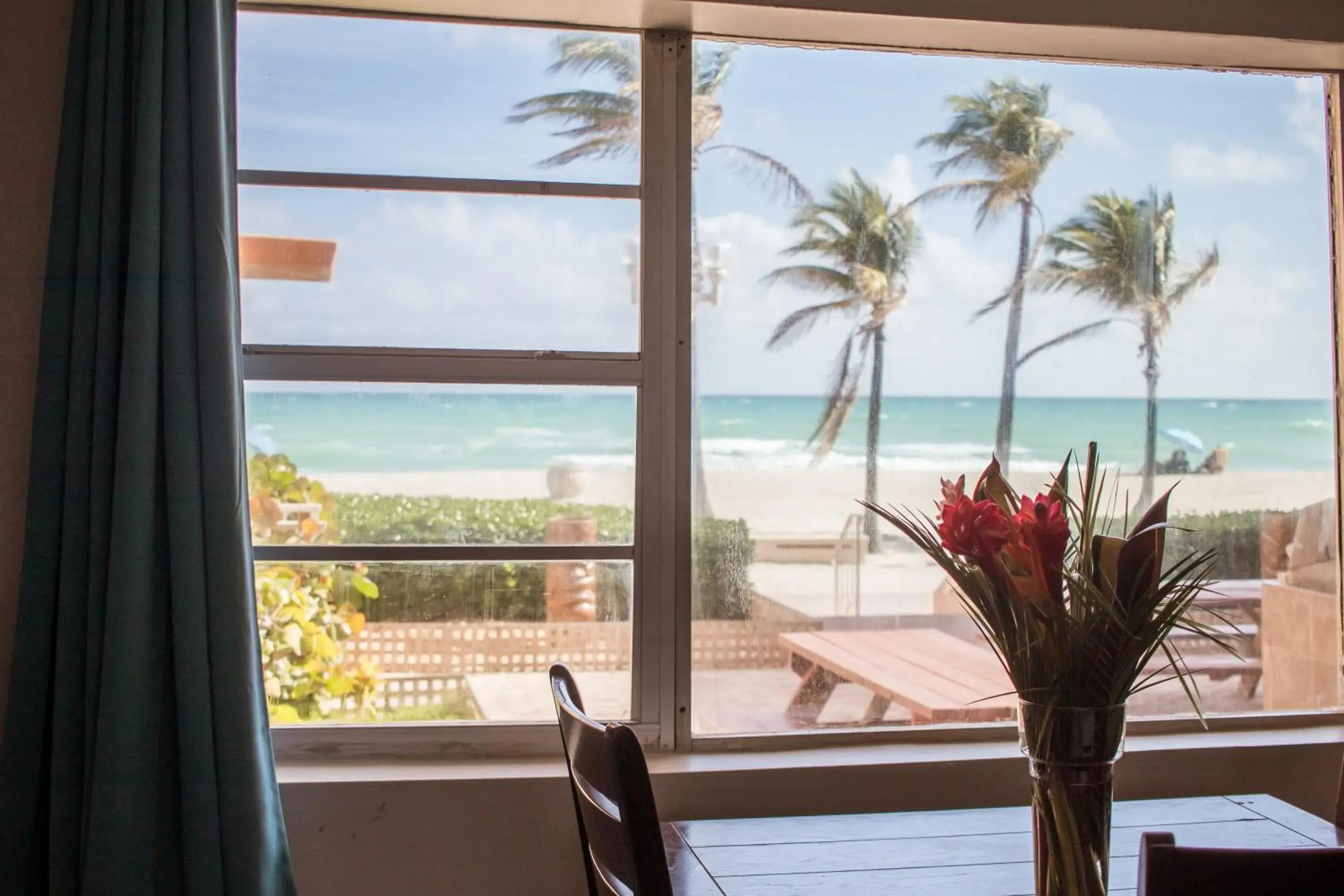 Sea view in Riptide Oceanfront Hotel Sea view in Riptide Oceanfront Hotel