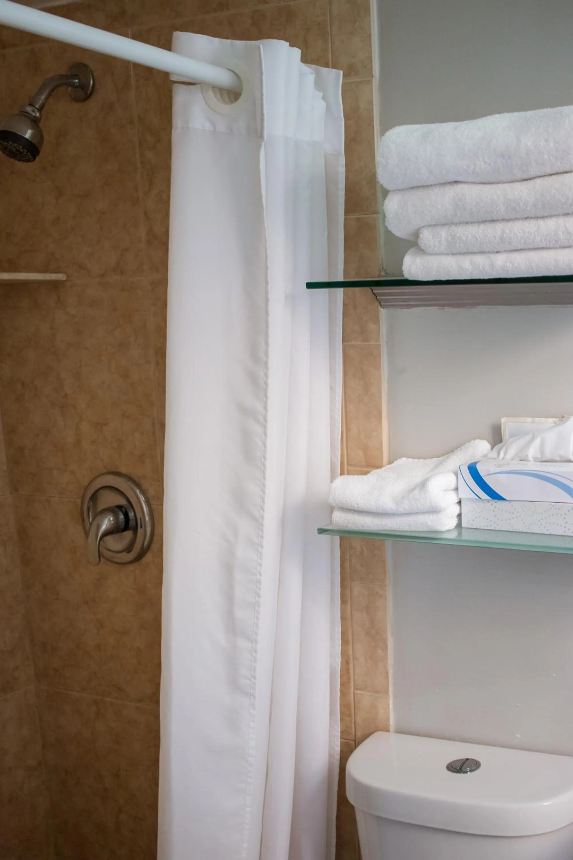 Bathroom in Riptide Oceanfront Hotel