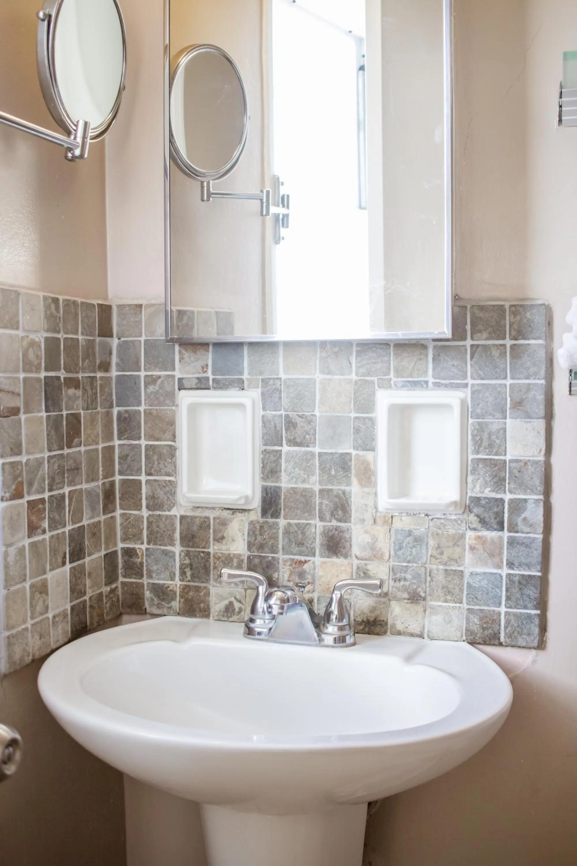 Bathroom in Riptide Oceanfront Hotel