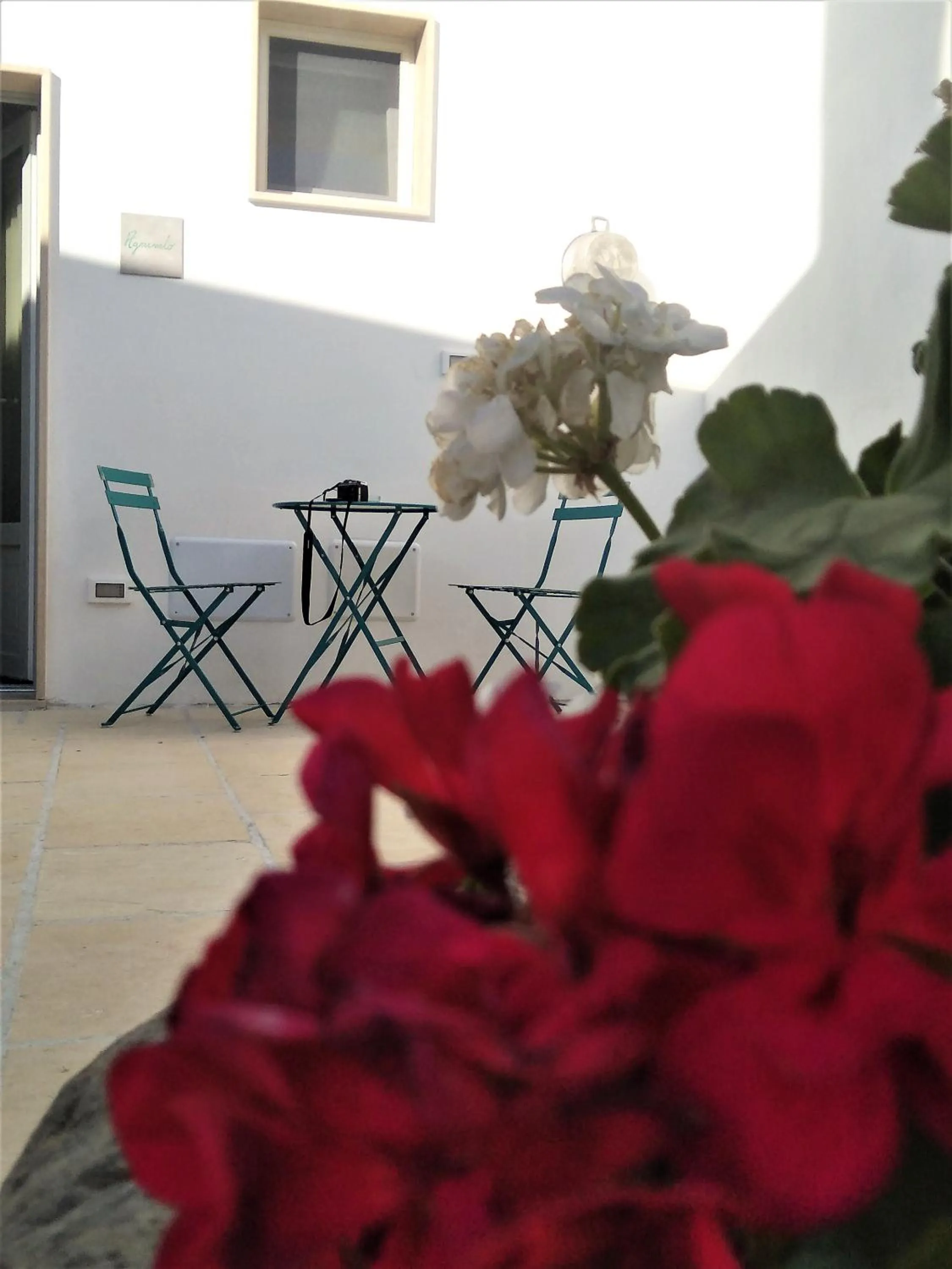 Patio in Li Perrini Boutique B&B