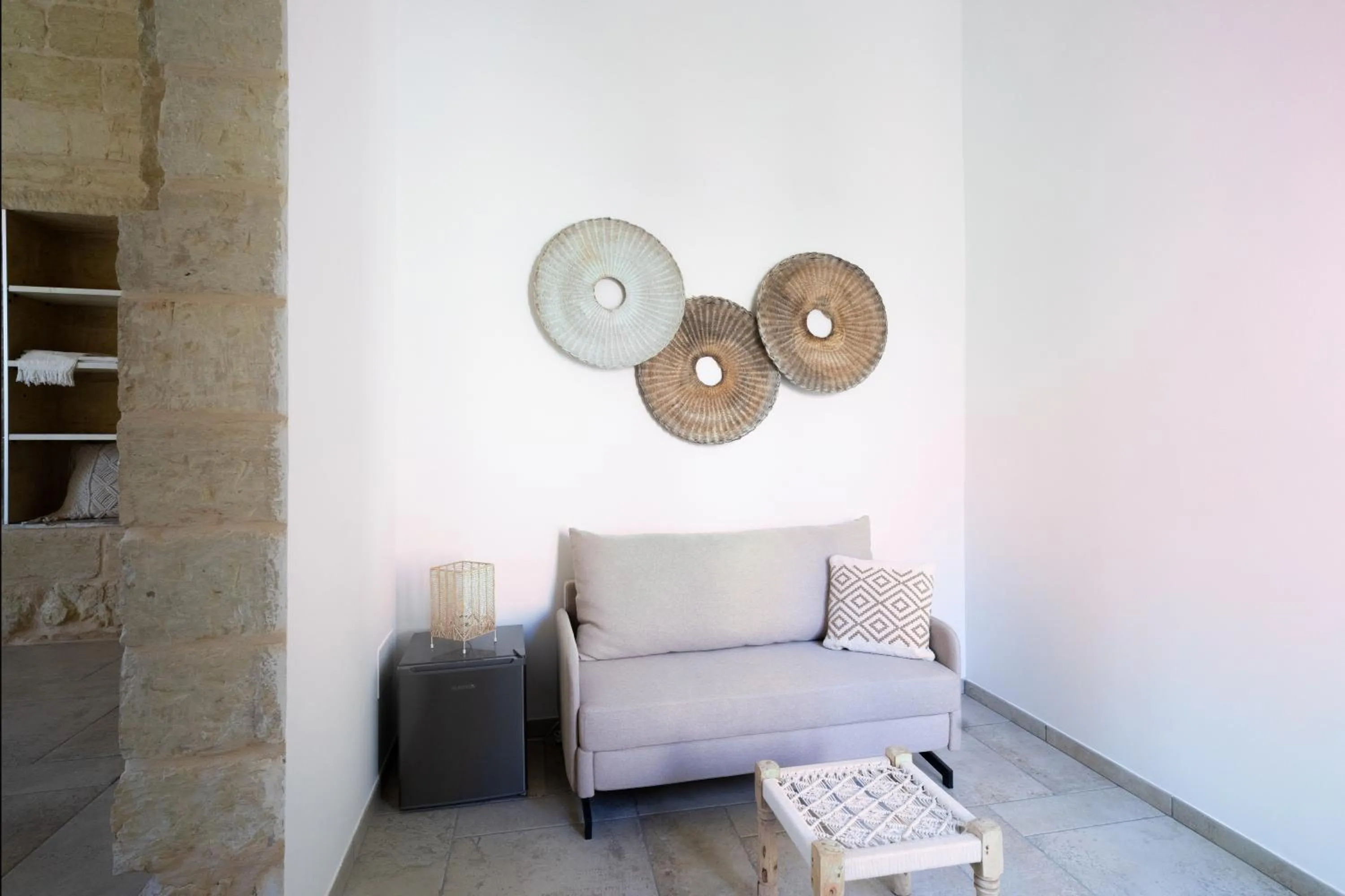 Decorative detail in Li Perrini Boutique B&B