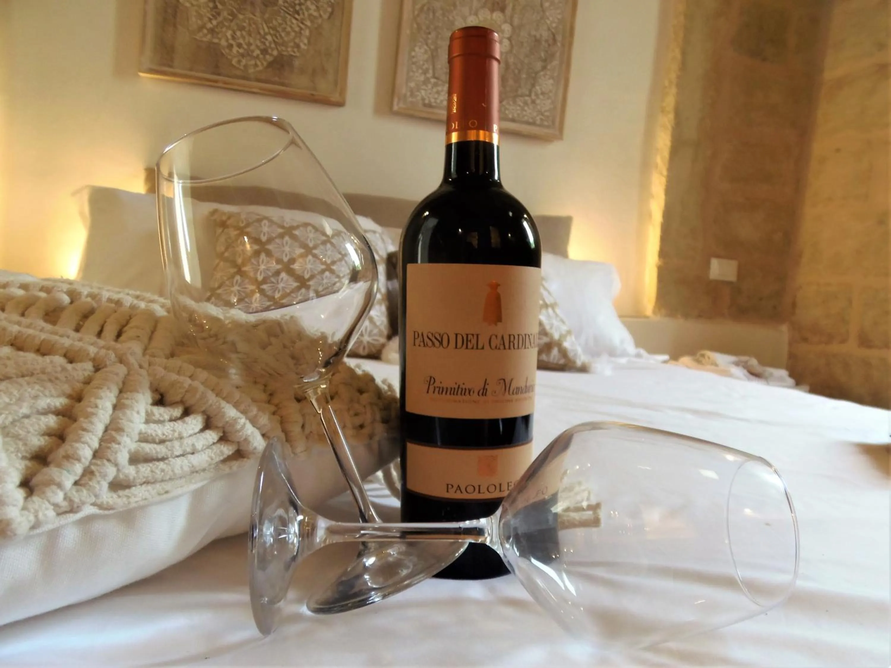 Bed in Li Perrini Boutique B&B