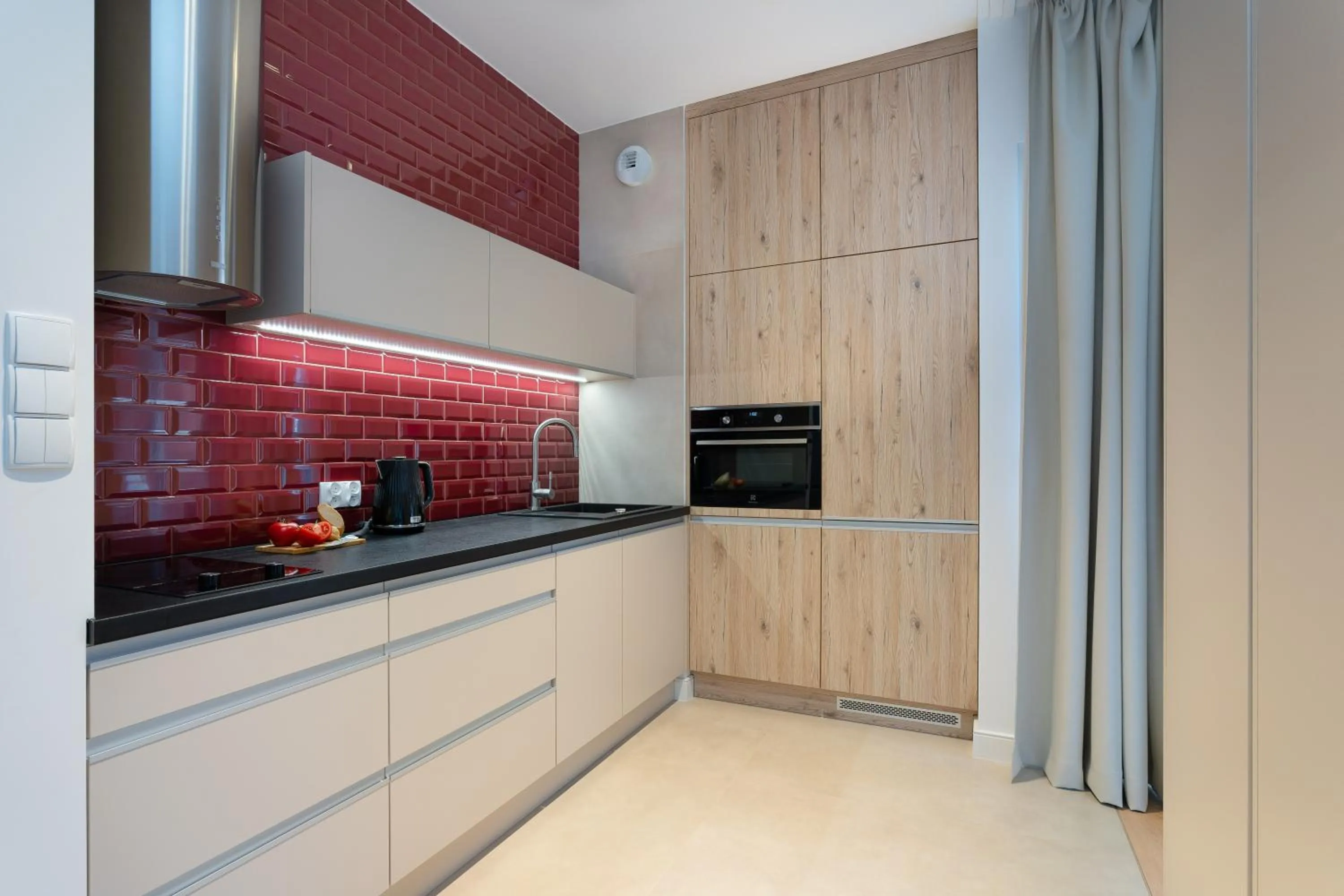 Kitchen or kitchenette in City Break Gdańsk Rajska 8 Apartamenty