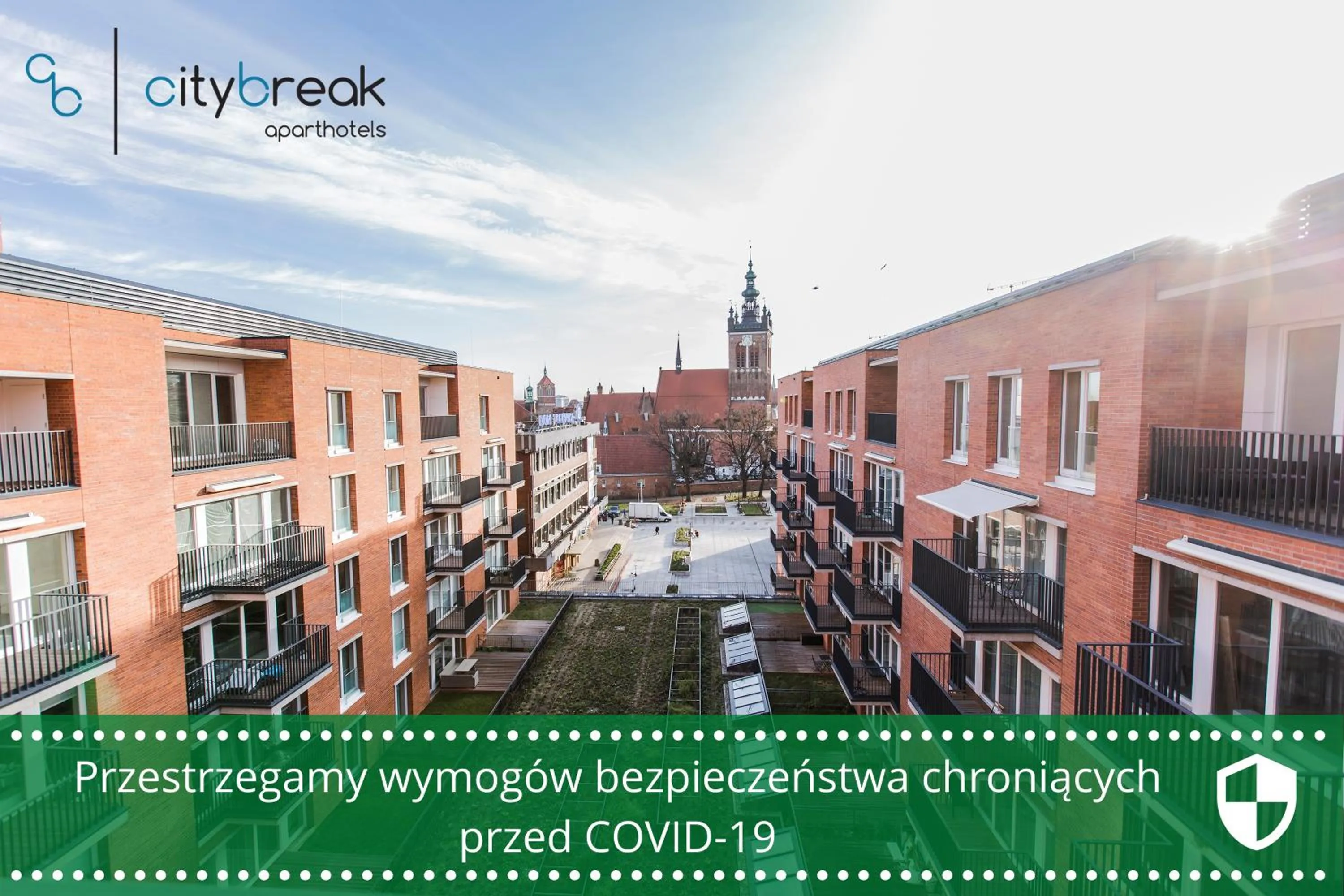 Property building in City Break Gdańsk Rajska 8 Apartamenty