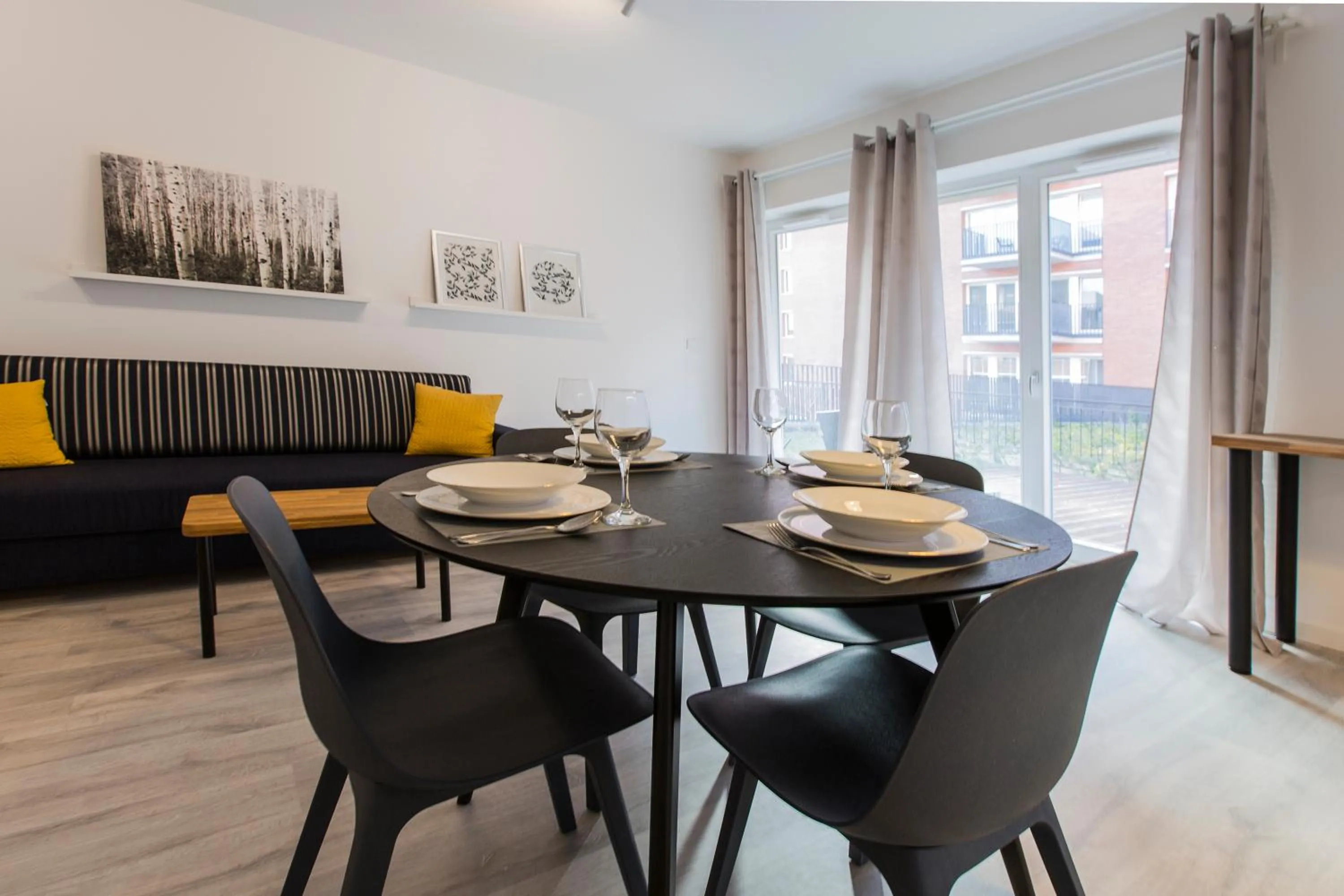 Living room in City Break Gdańsk Rajska 8 Apartamenty