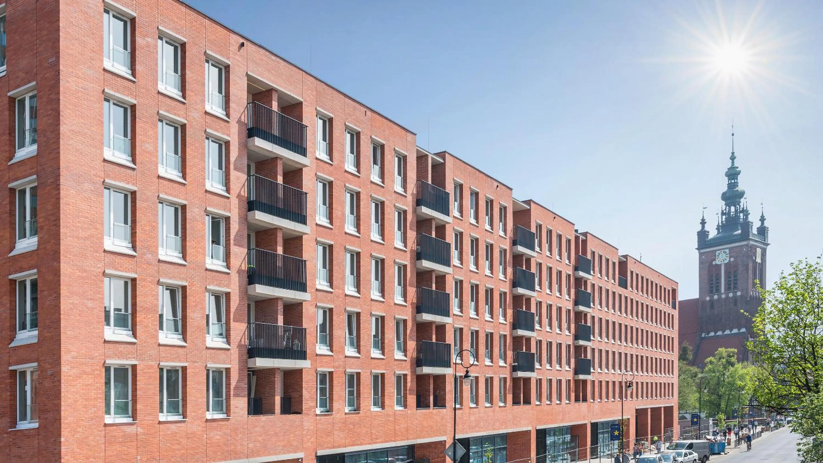 Property building in City Break Gdańsk Rajska 8 Apartamenty