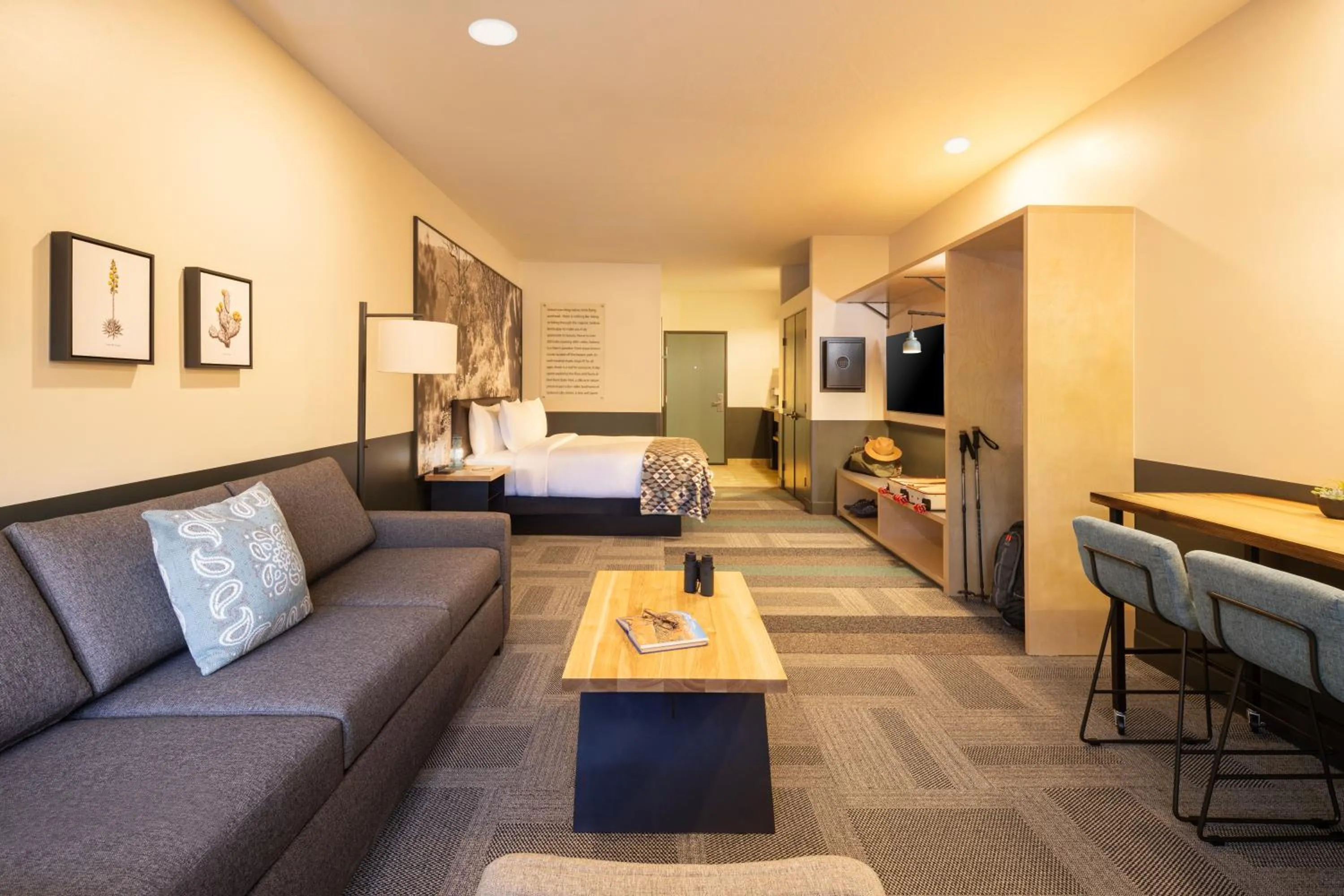 Bed in Mountain Modern Resort Sedona