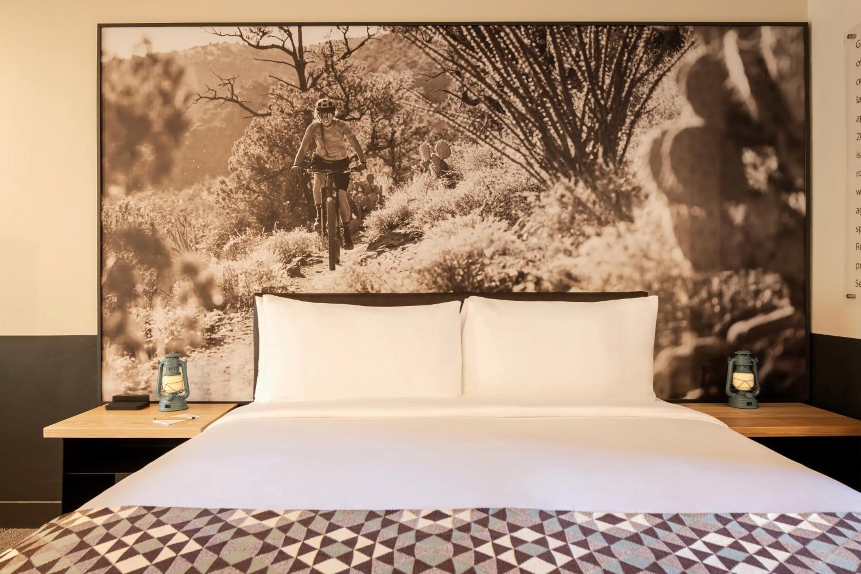 Bed in Mountain Modern Resort Sedona