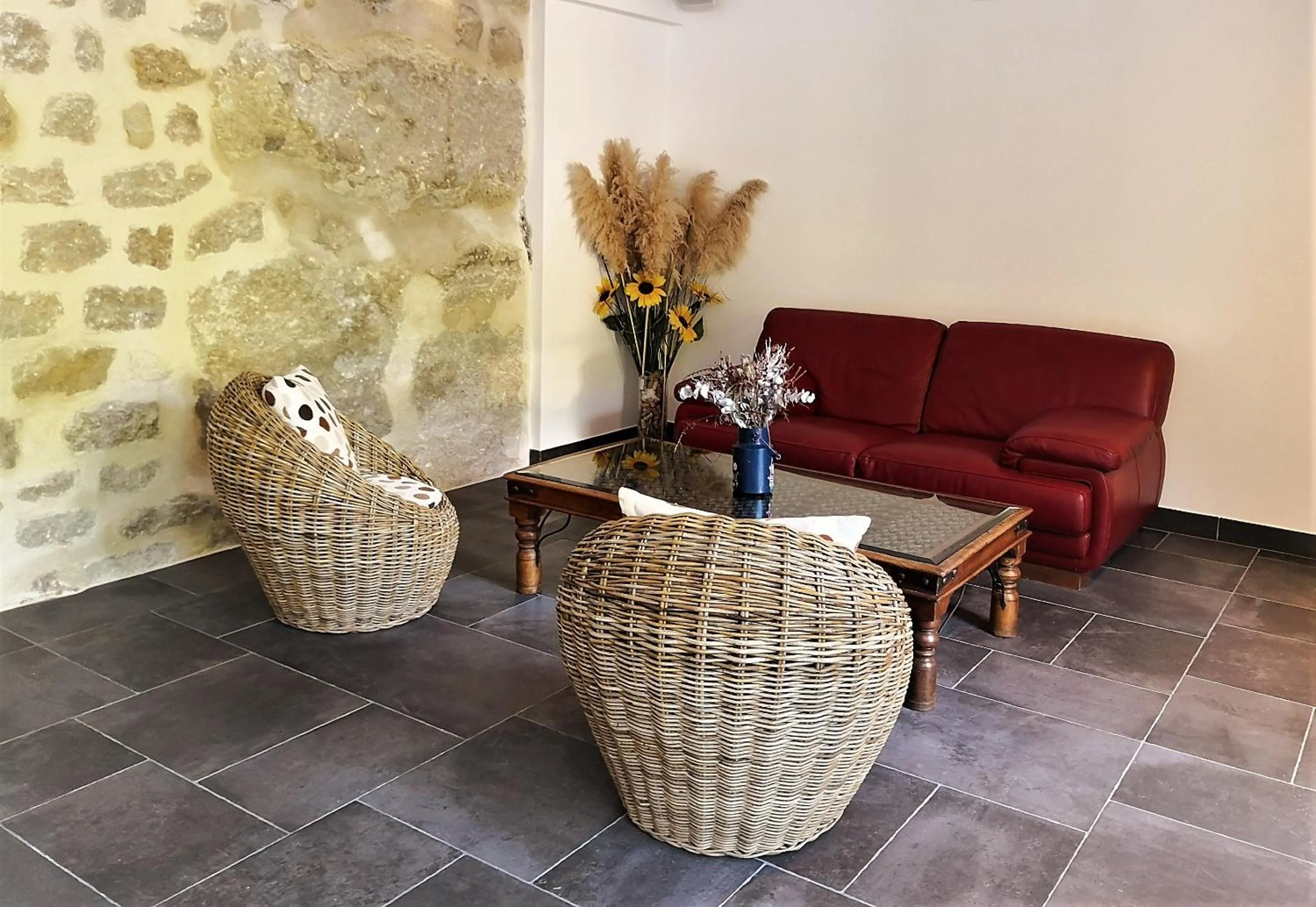 Living room in Les 7 Sources