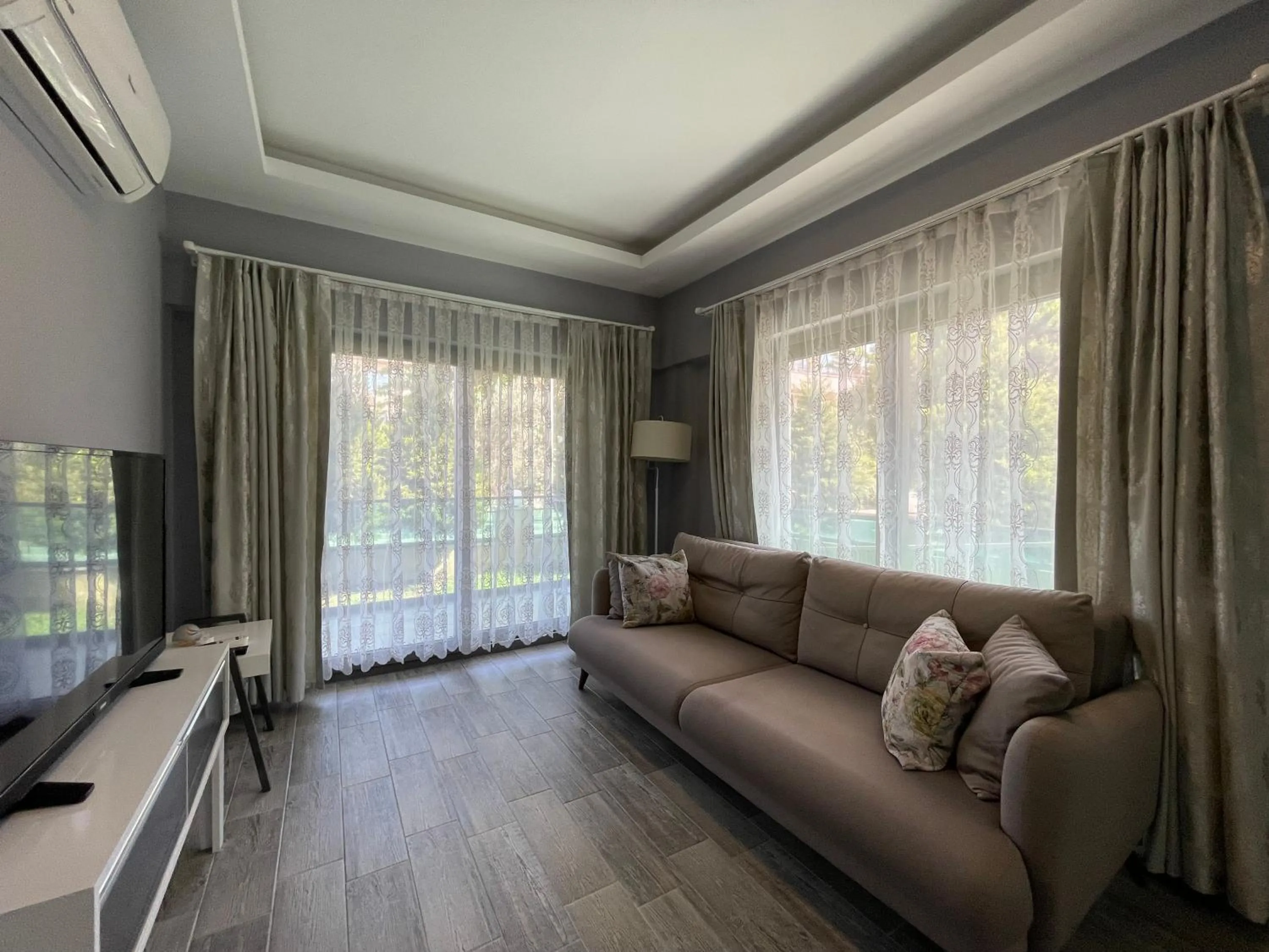 Seating area in X SUITE APART