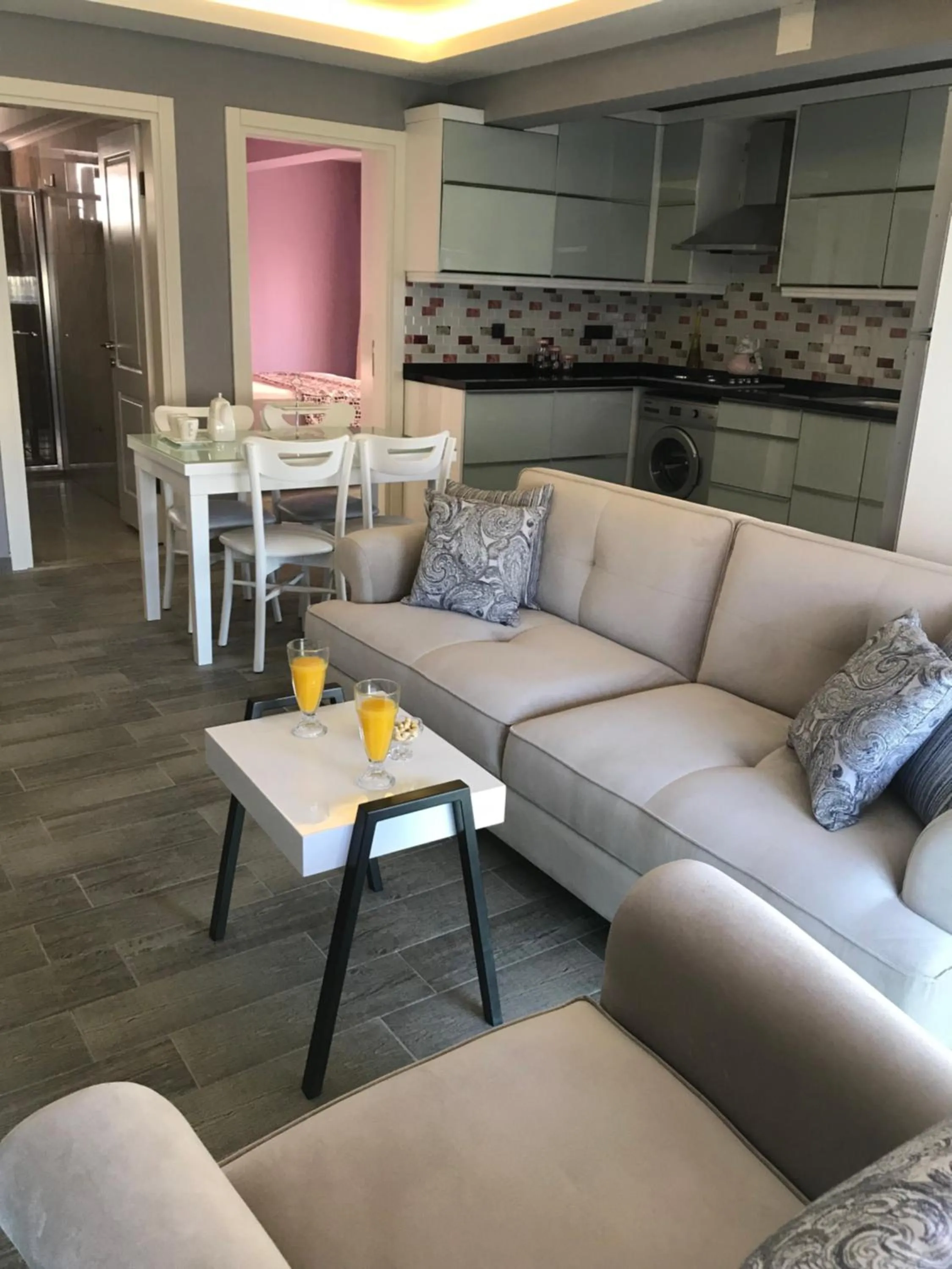 Seating area in X SUITE APART