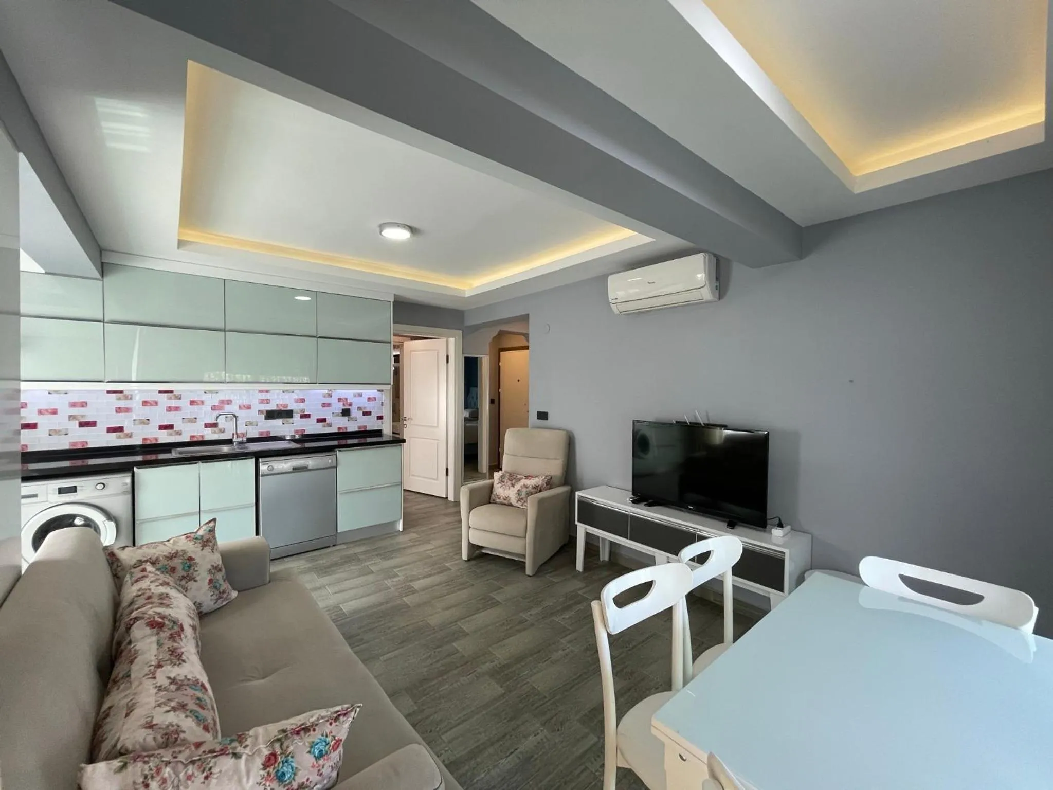 Seating area in X SUITE APART