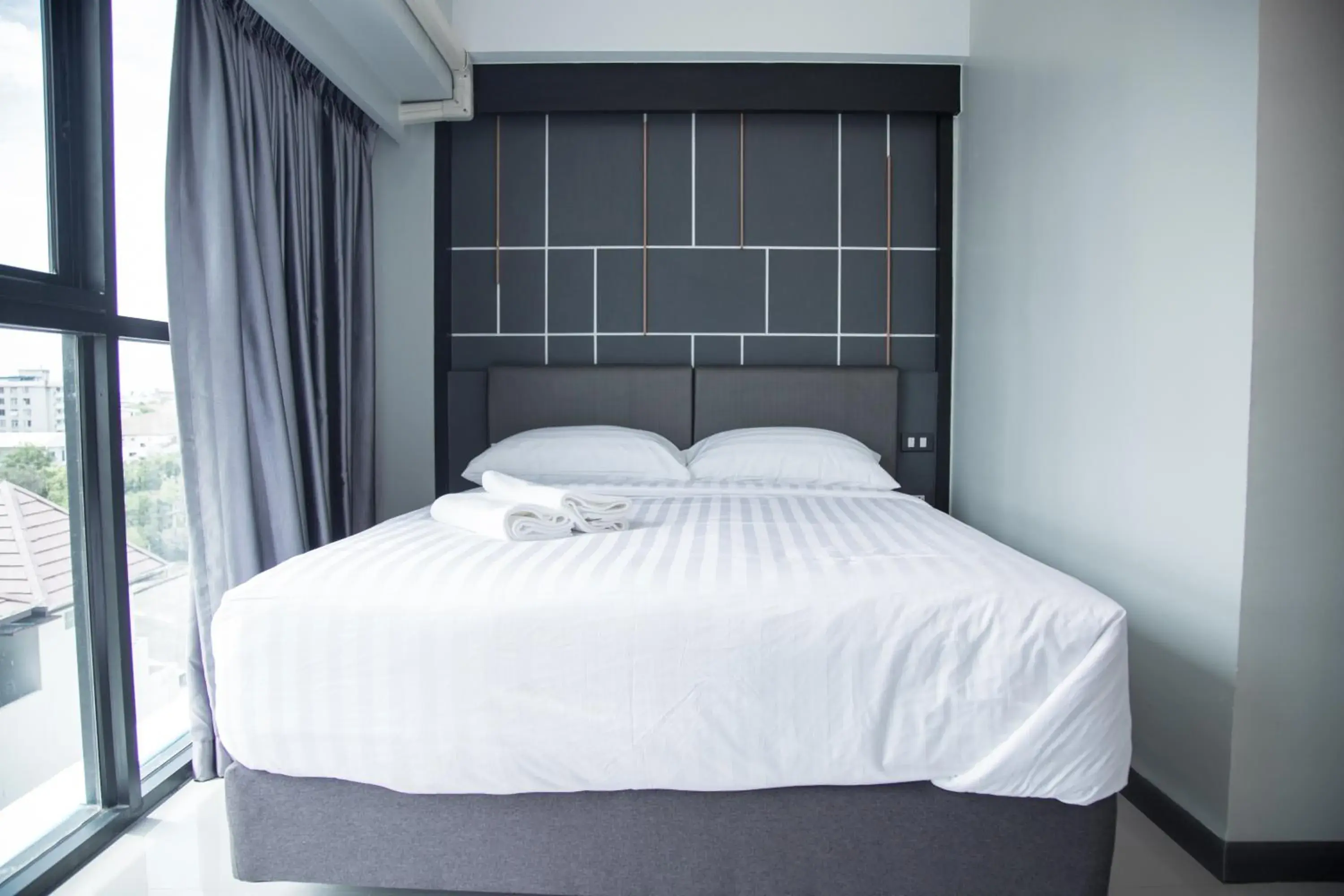 Bed in Hallton Hotel Bangkok Bed in Hallton Hotel Bangkok