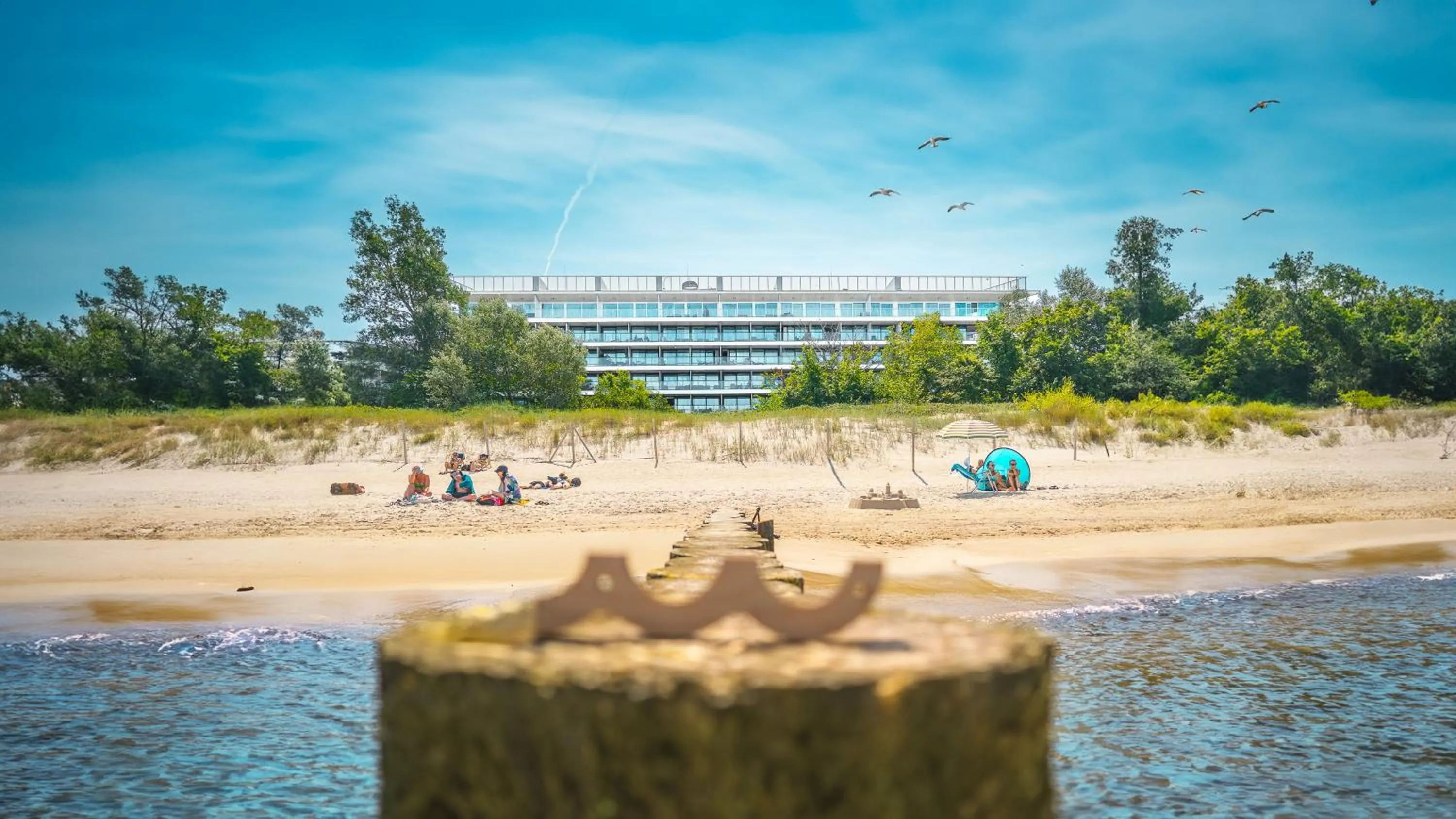 Property building in Seaside Park Hotel