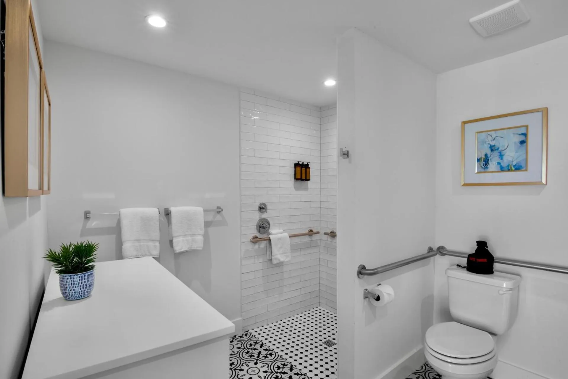 Toilet in Seaside at Anna Maria Island Inn