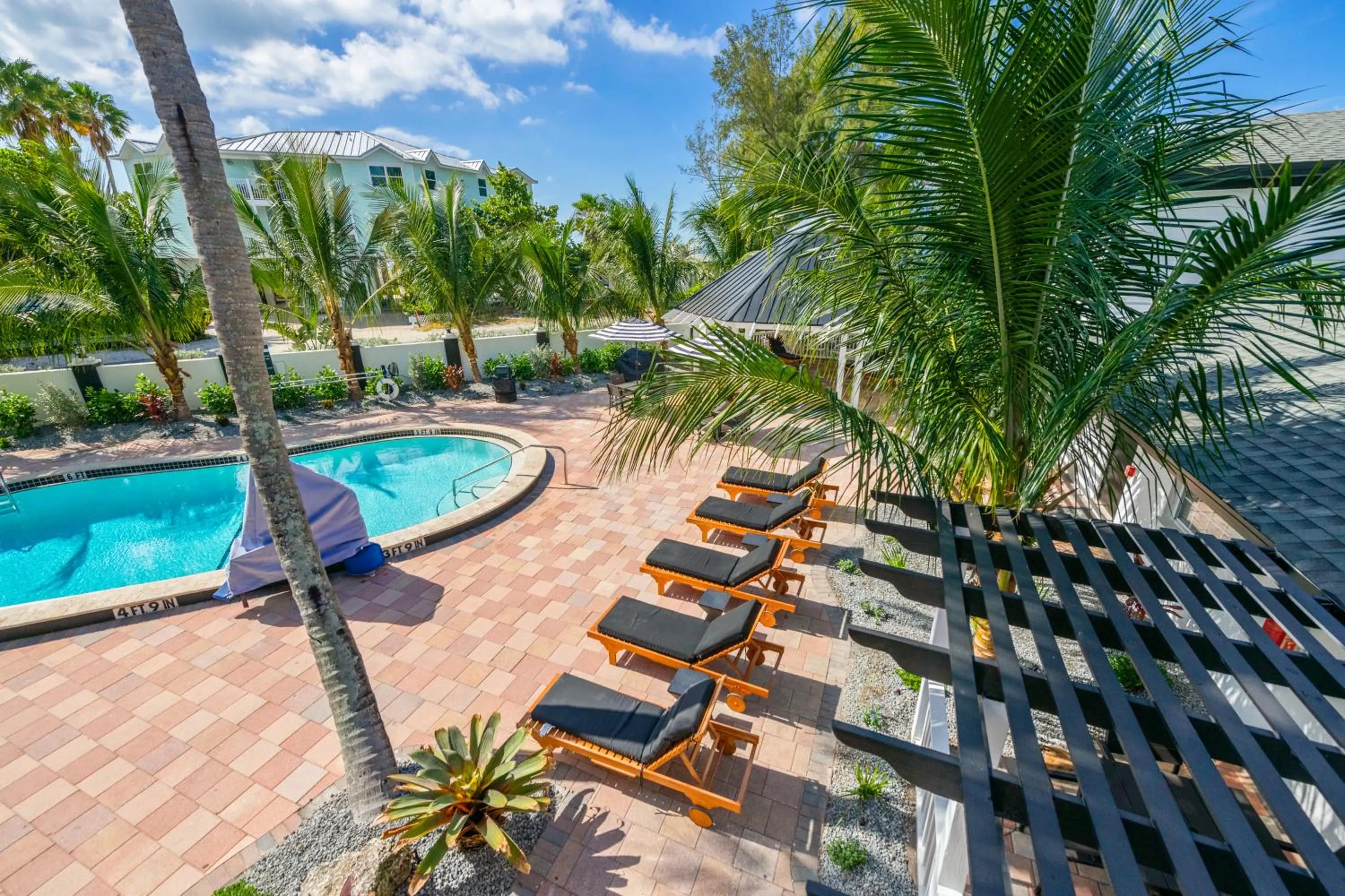 Pool view in Tropic Isle At Anna Maria Island Inn
