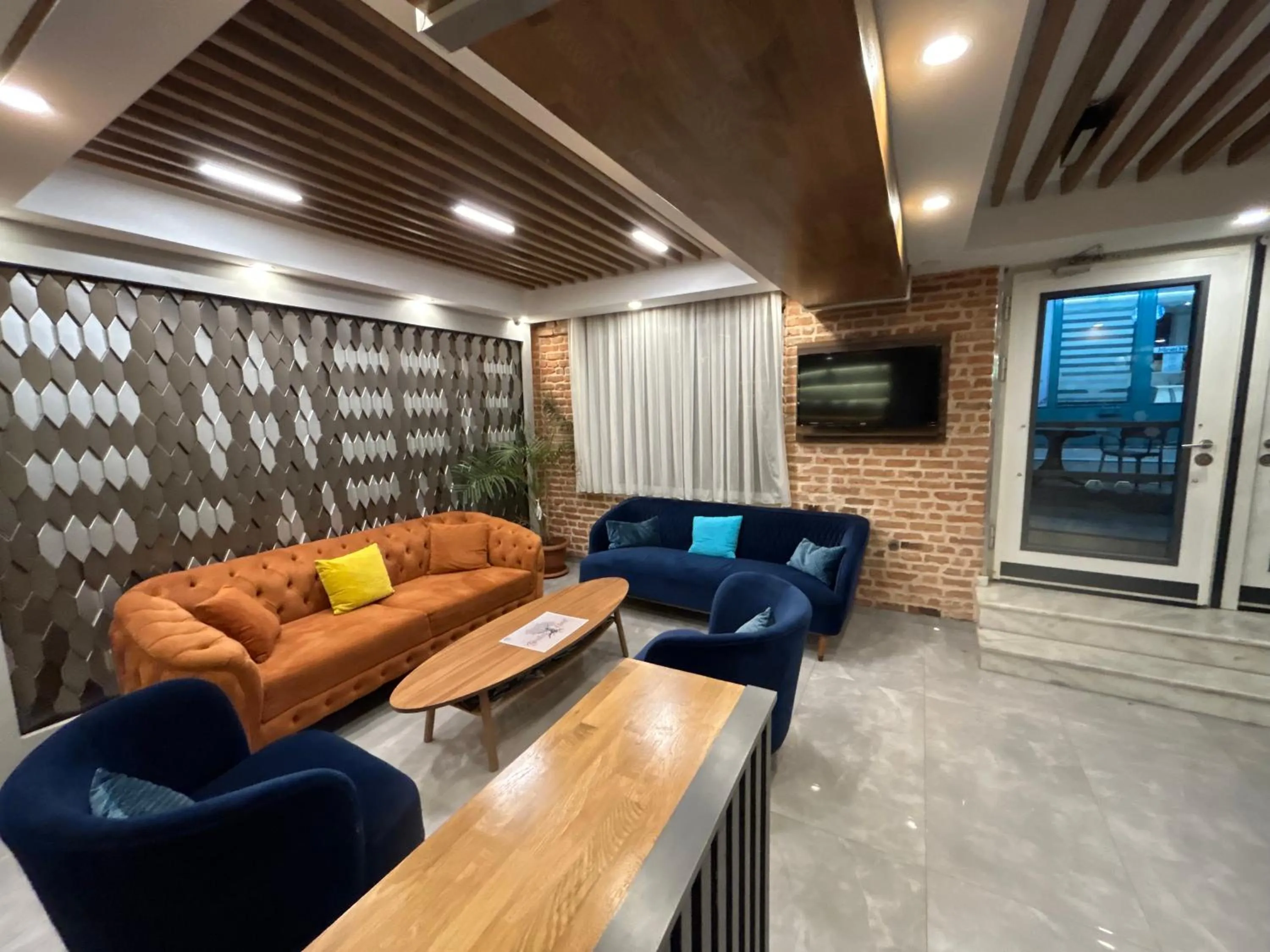 Seating area in Basilissis Hotel