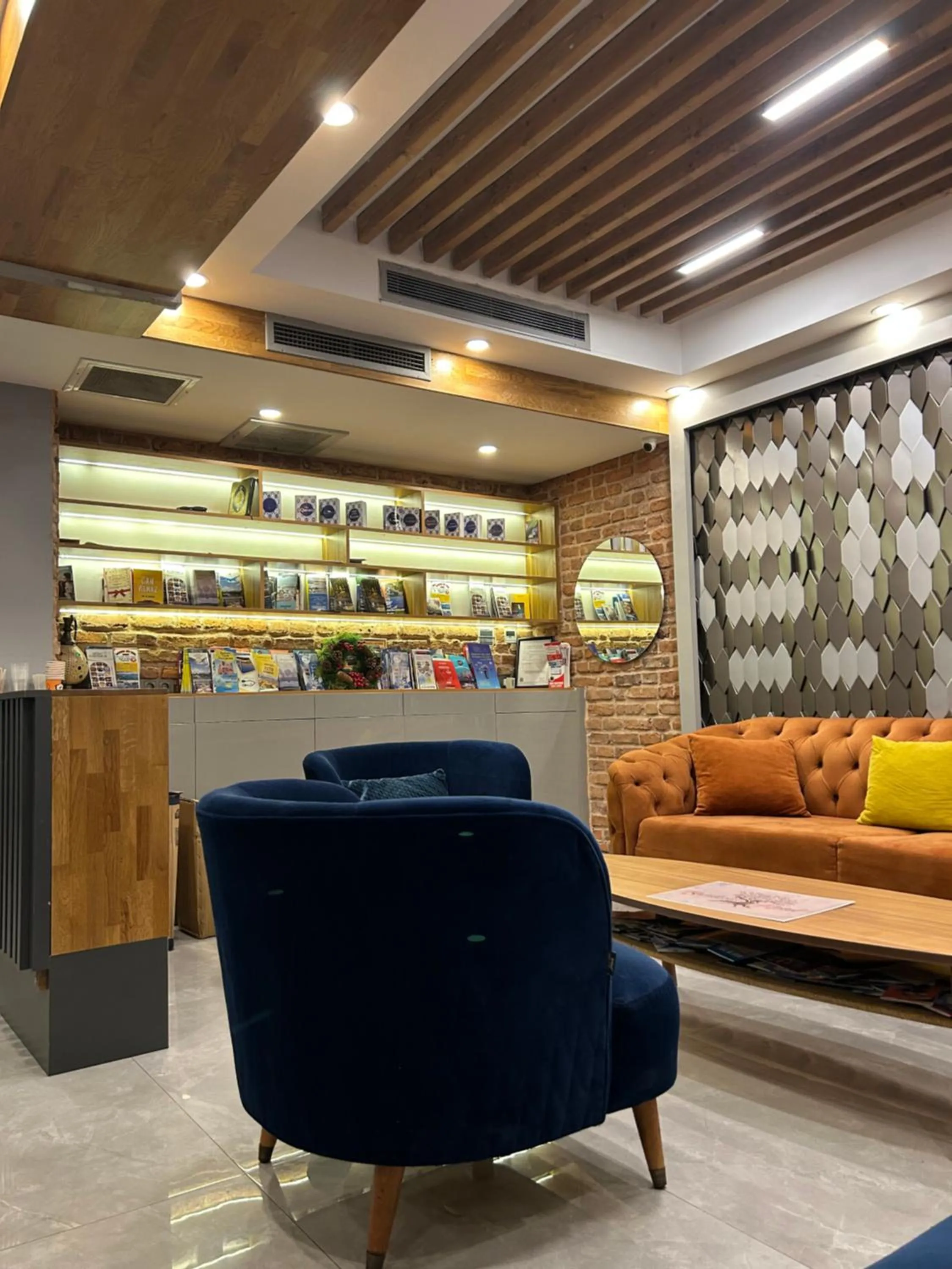 Seating area in Basilissis Hotel